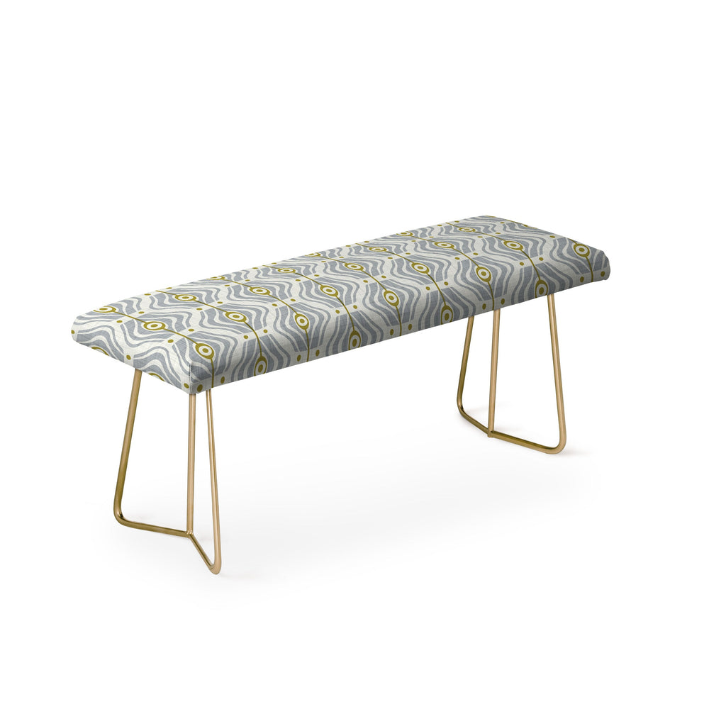 Heather Dutton Bungalow Grey Bench