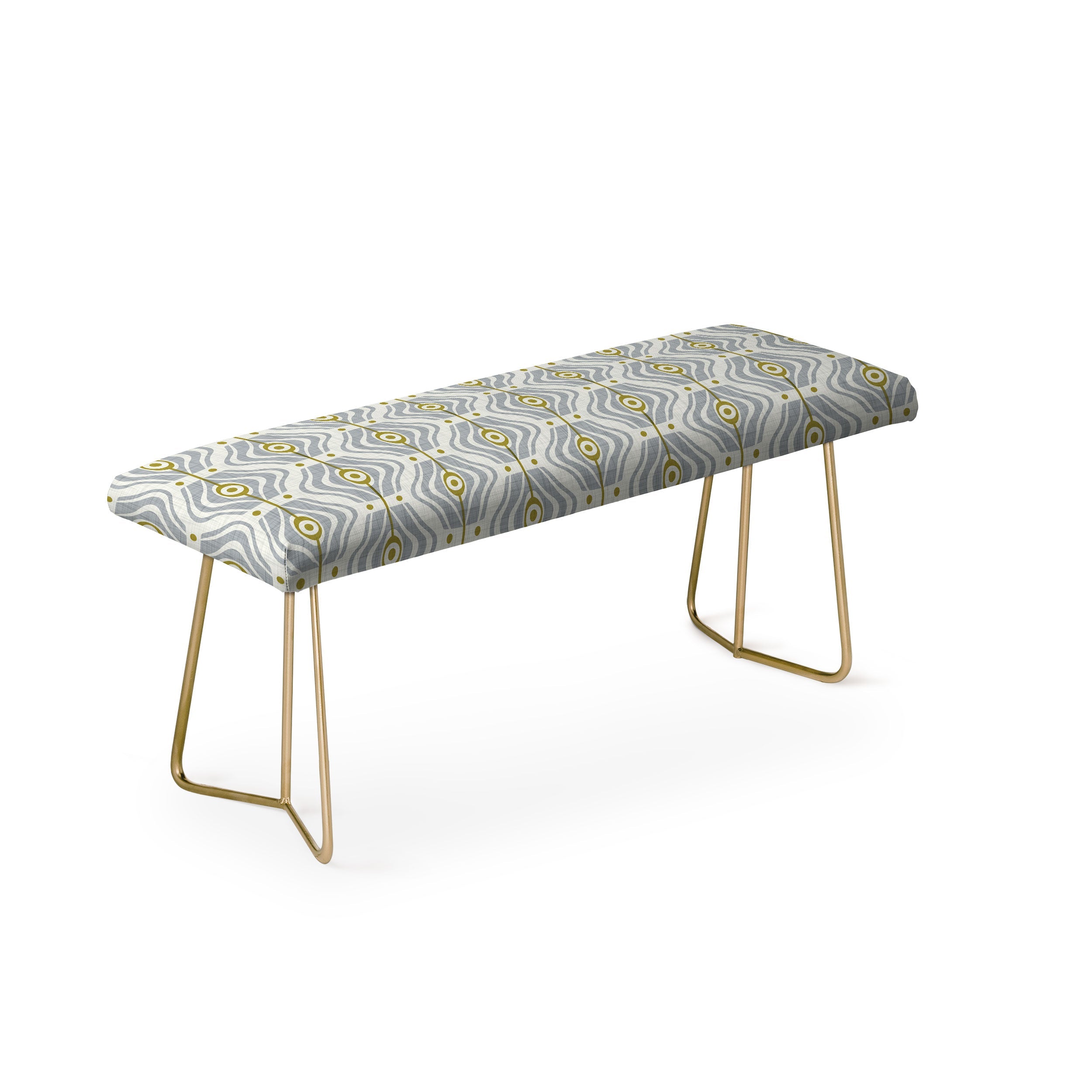 Heather Dutton Bungalow Grey Bench