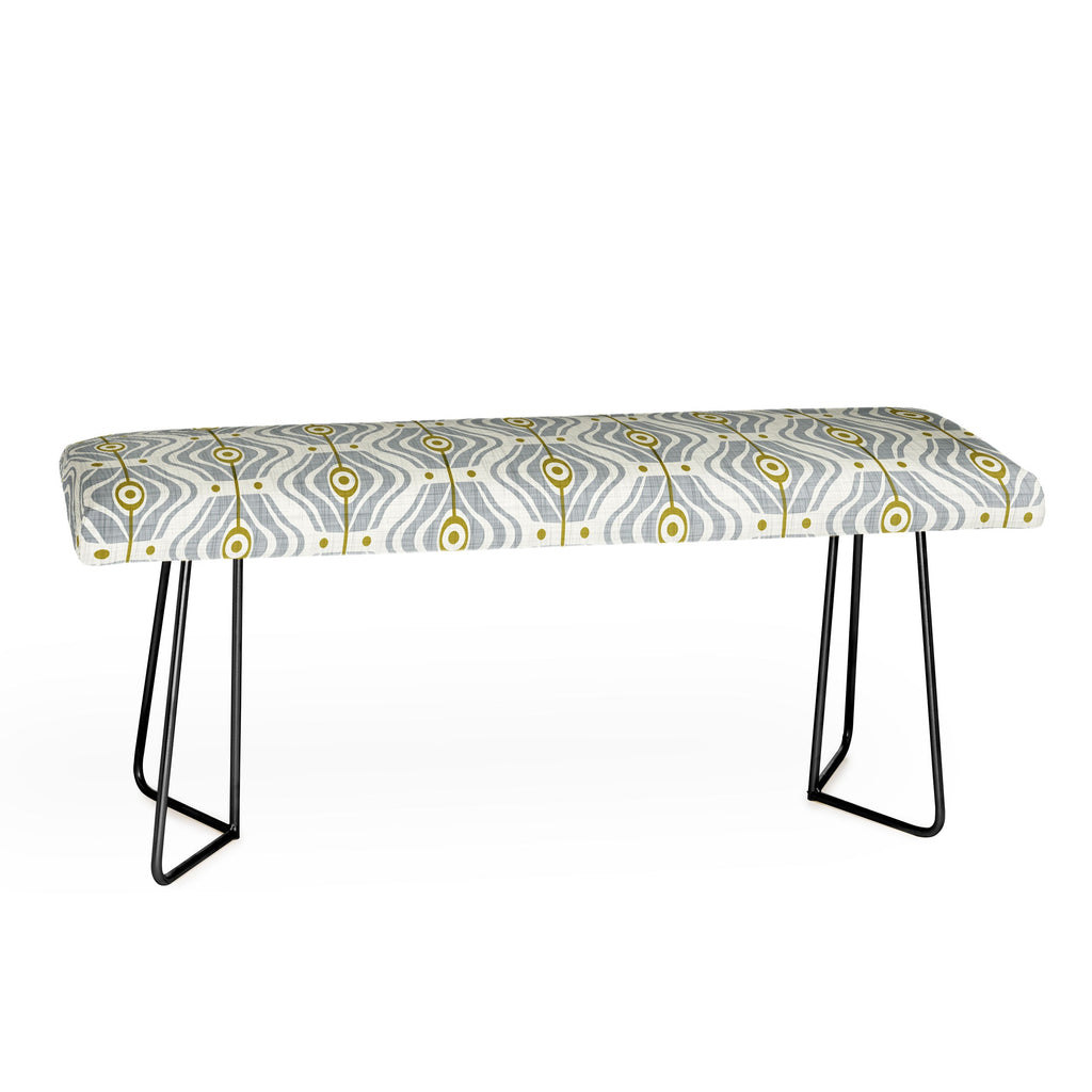 Heather Dutton Bungalow Grey Bench