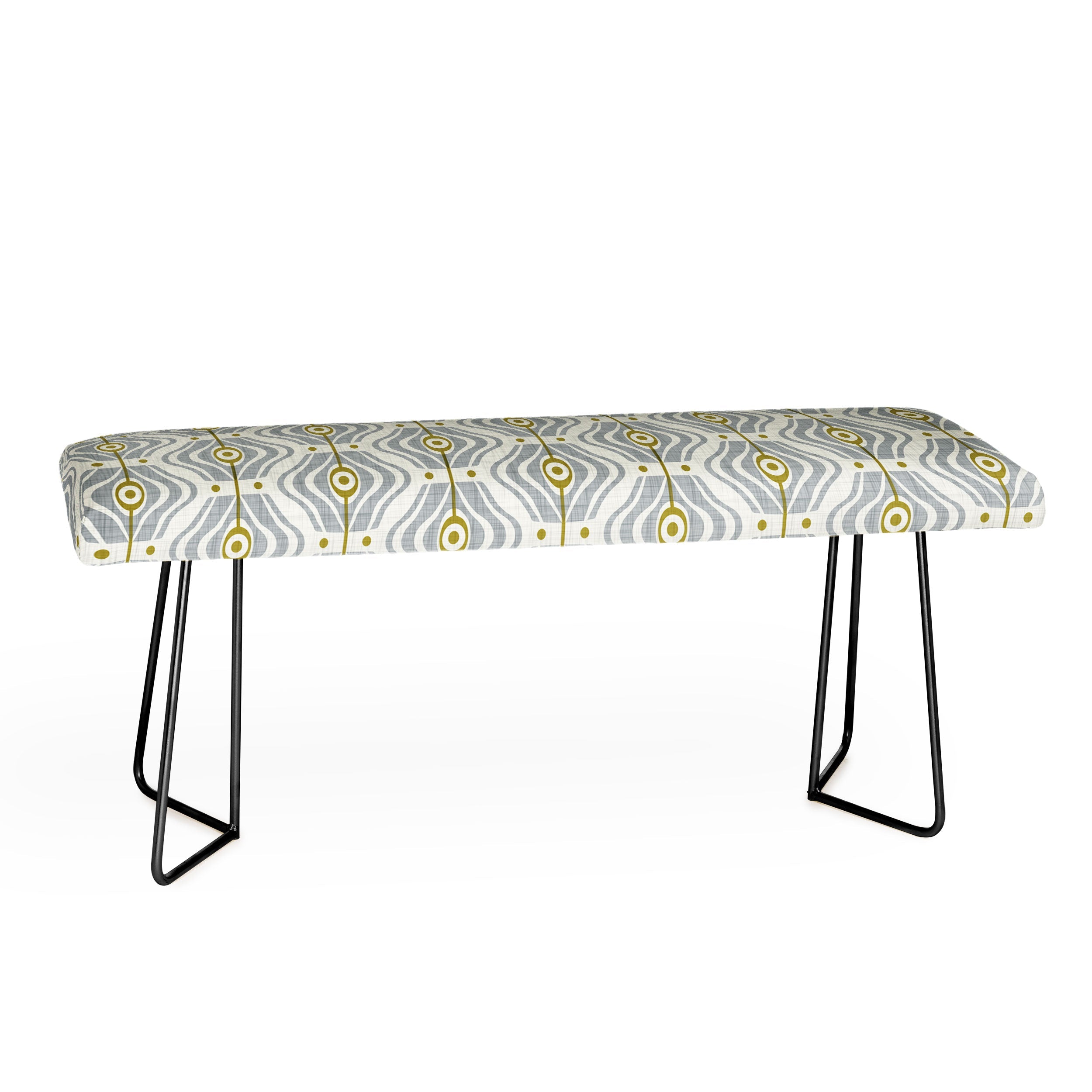 Heather Dutton Bungalow Grey Bench
