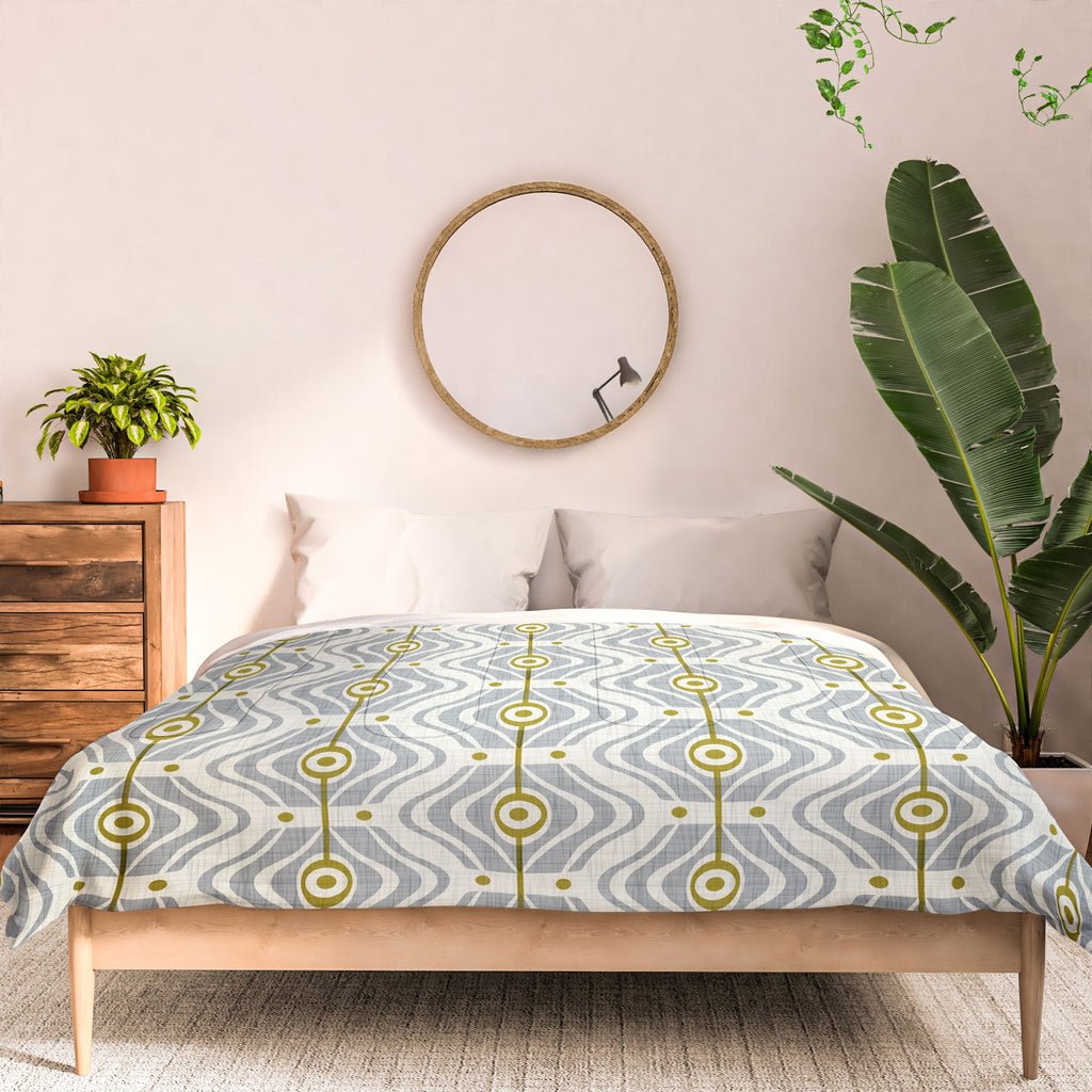 Heather Dutton Bungalow Grey Comforter
