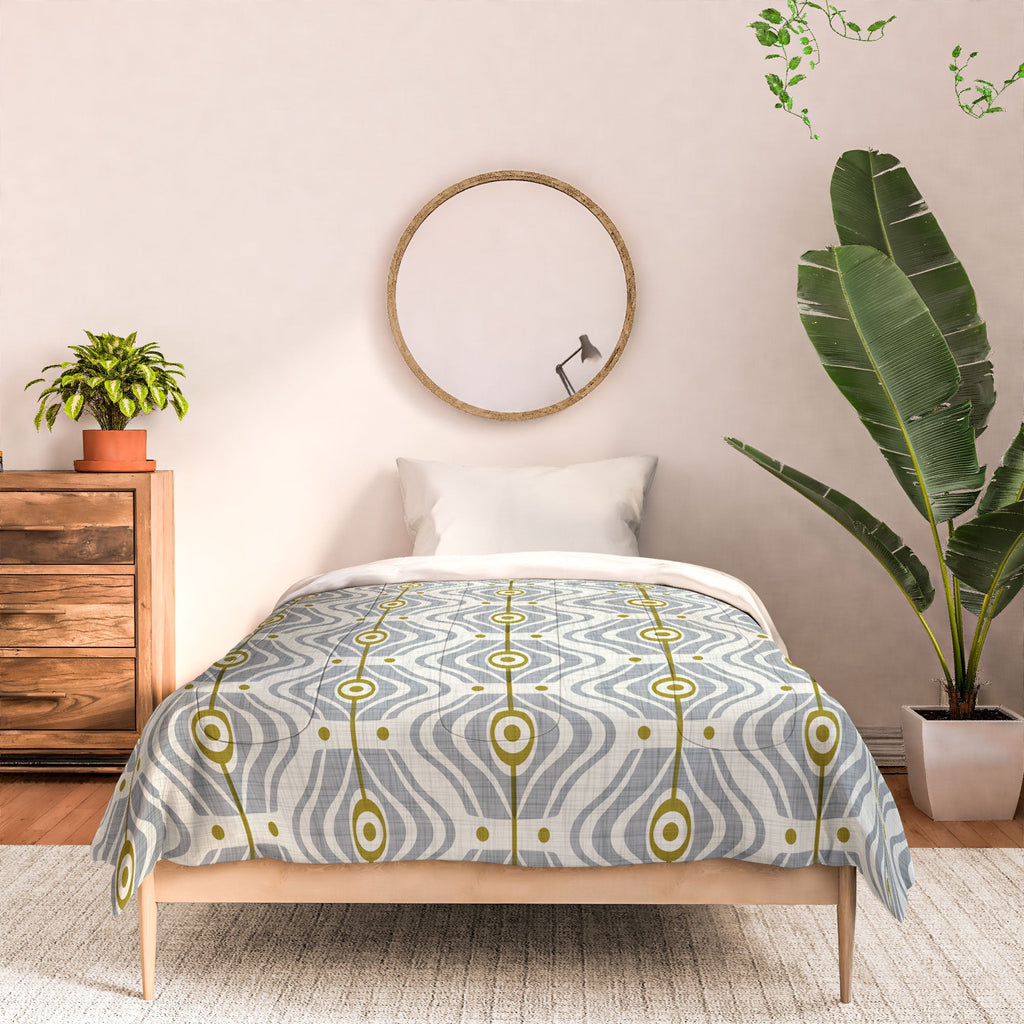 Heather Dutton Bungalow Grey Comforter