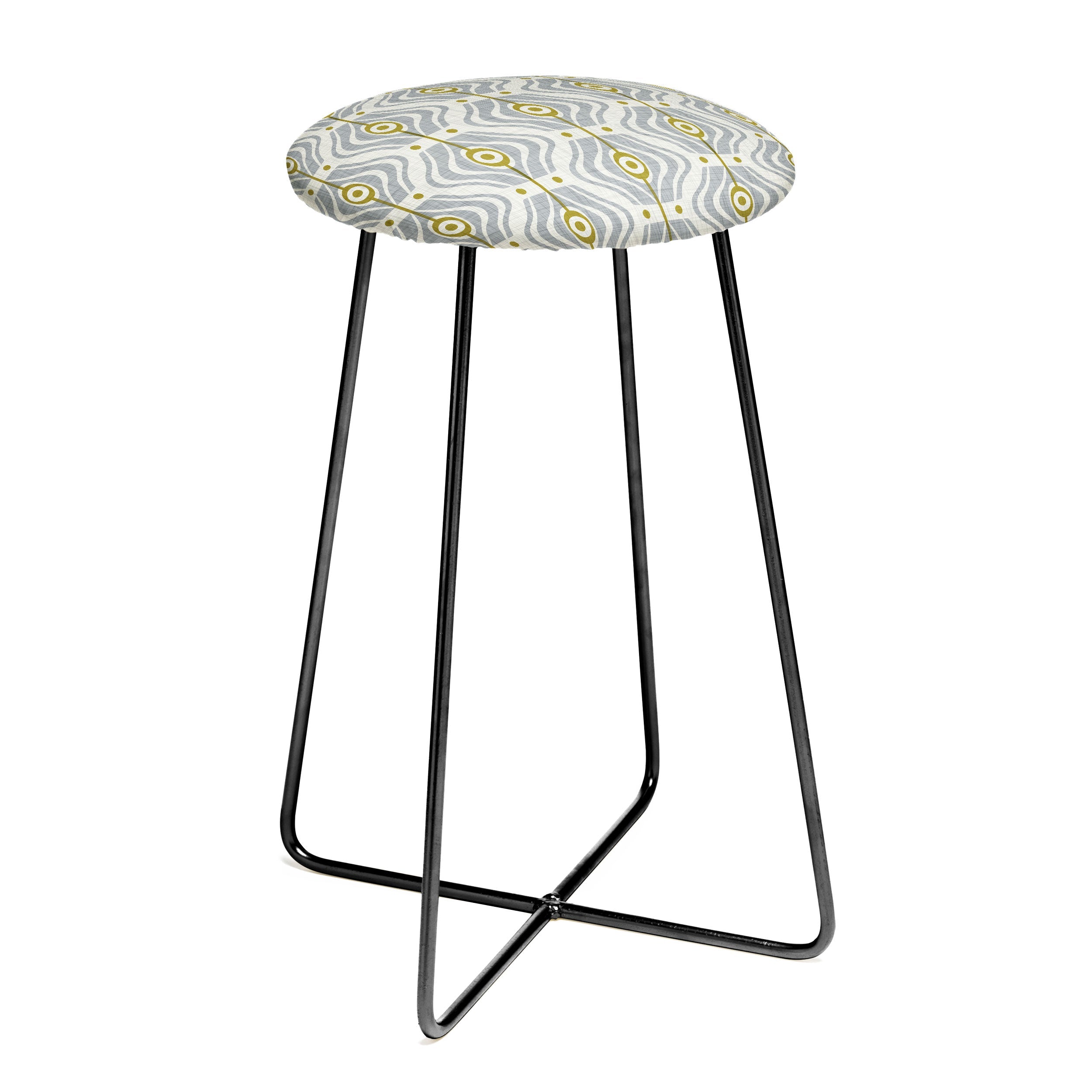 Heather Dutton Bungalow Grey Counter Stool