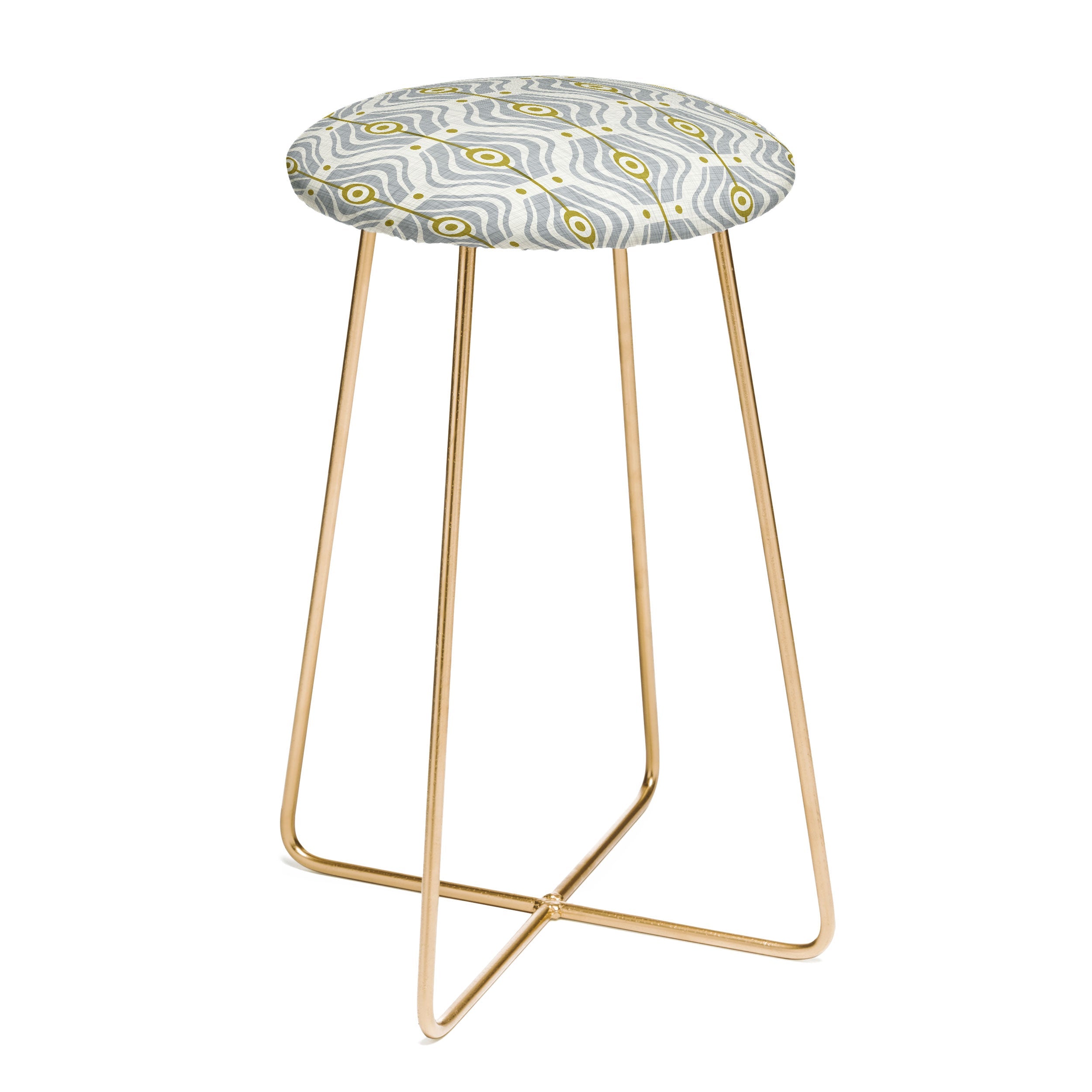 Heather Dutton Bungalow Grey Counter Stool