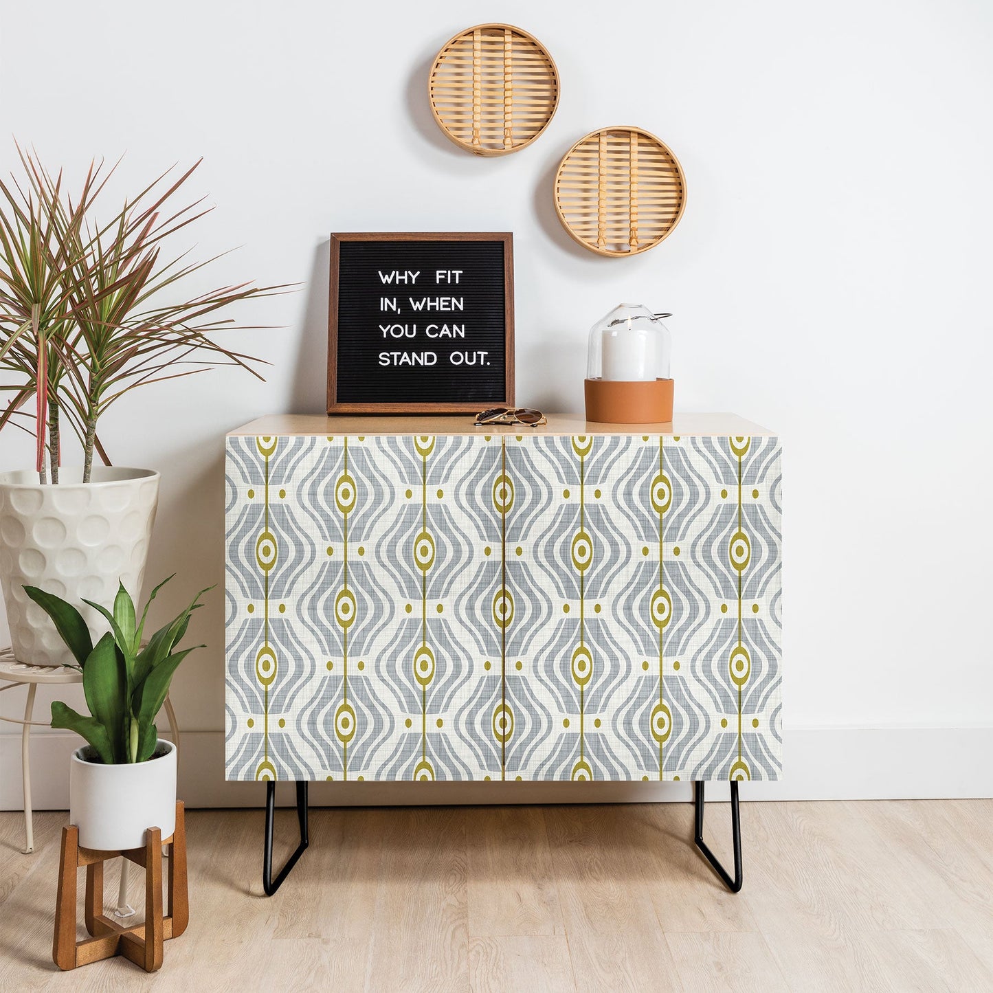 Heather Dutton Bungalow Grey Credenza