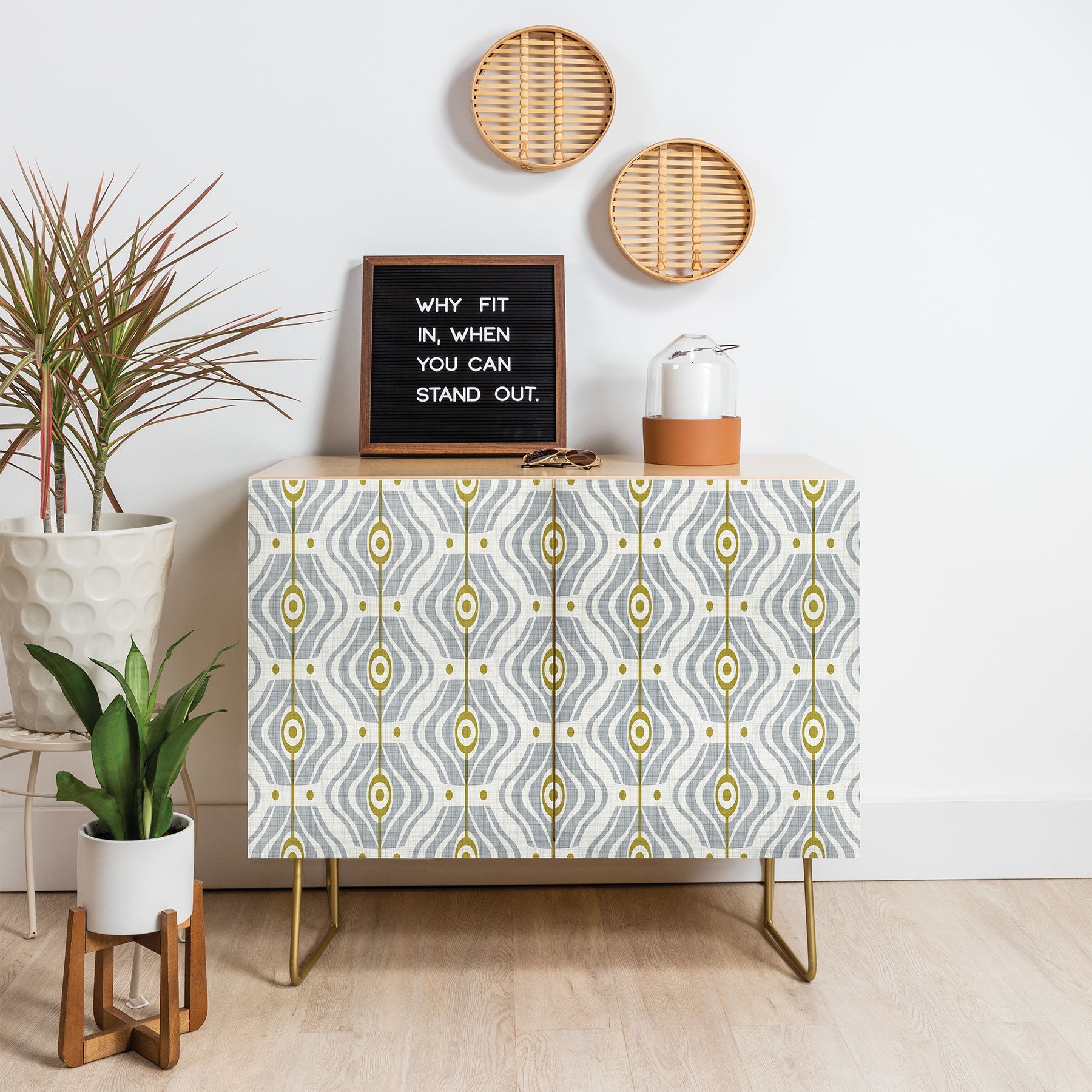 Heather Dutton Bungalow Grey Credenza