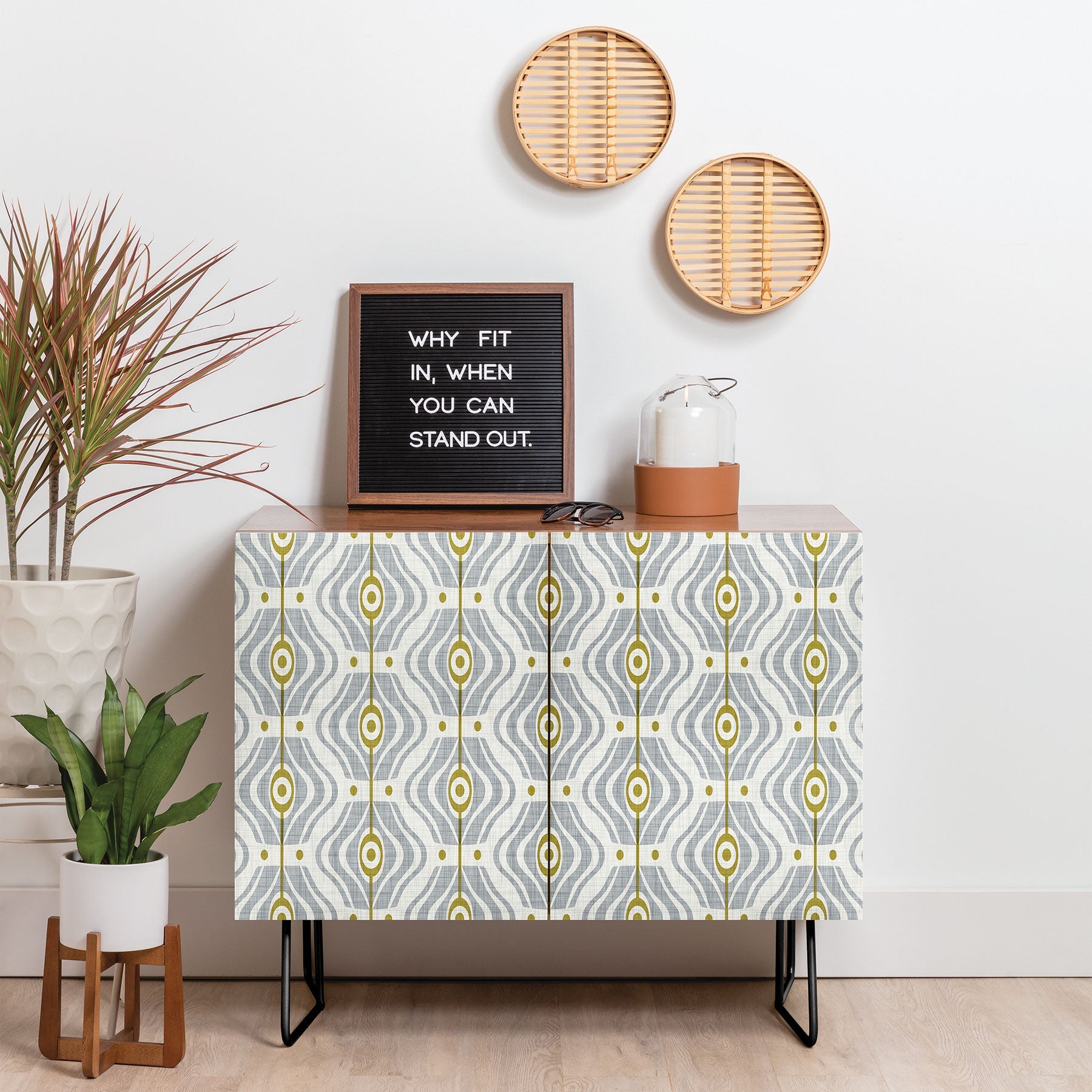 Heather Dutton Bungalow Grey Credenza