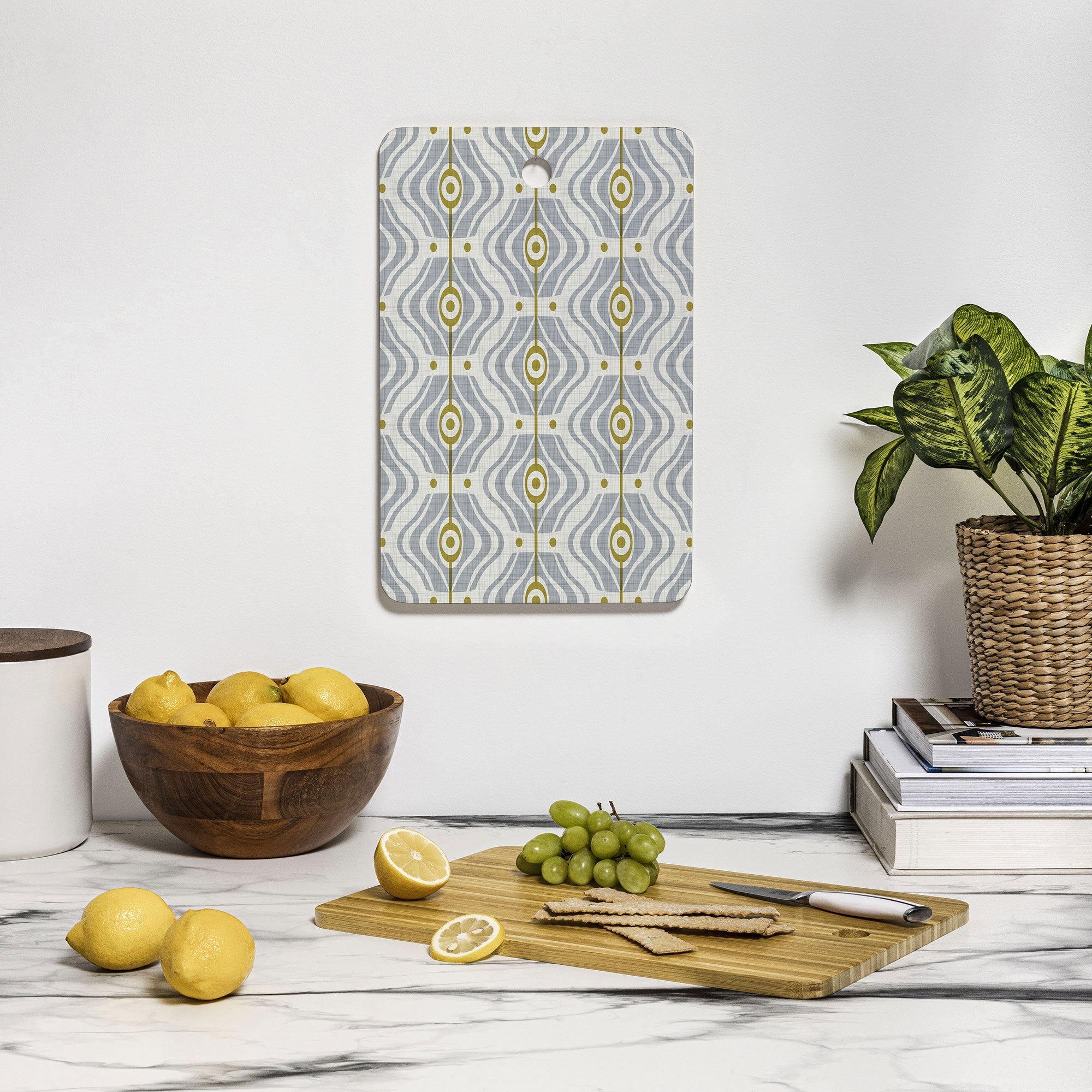 Heather Dutton Bungalow Grey Cutting Board Rectangle