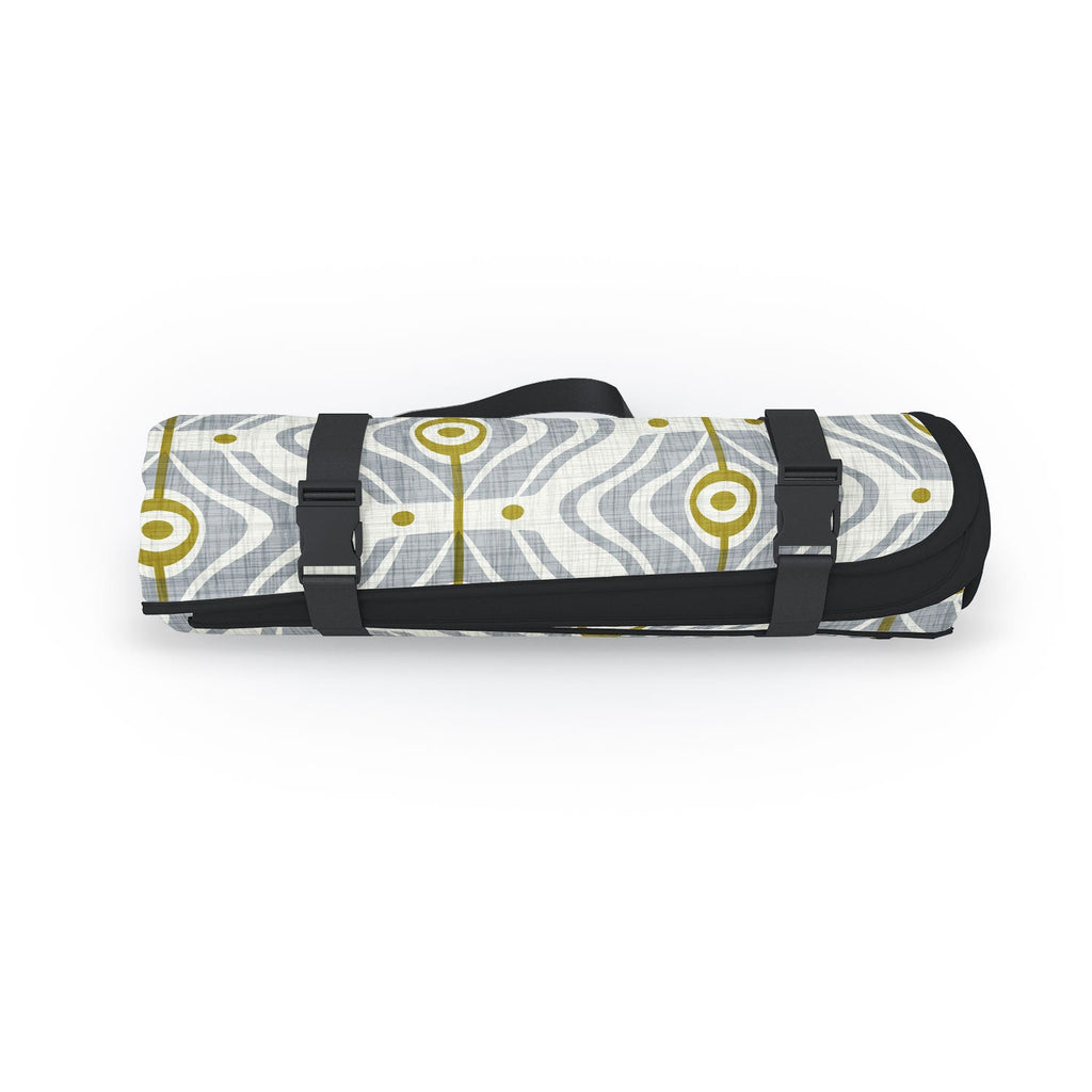 Heather Dutton Bungalow Grey Picnic Blanket