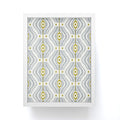 Heather Dutton Bungalow Grey Framed Mini Art Print