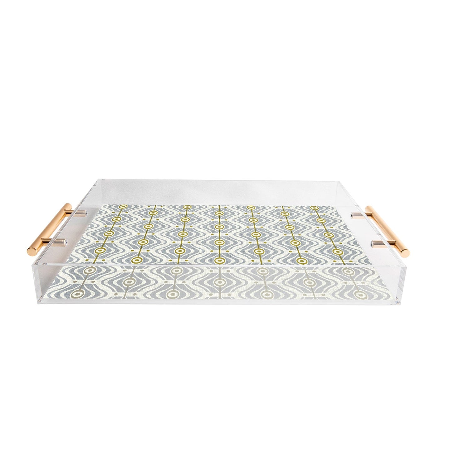 Heather Dutton Bungalow Grey Acrylic Tray