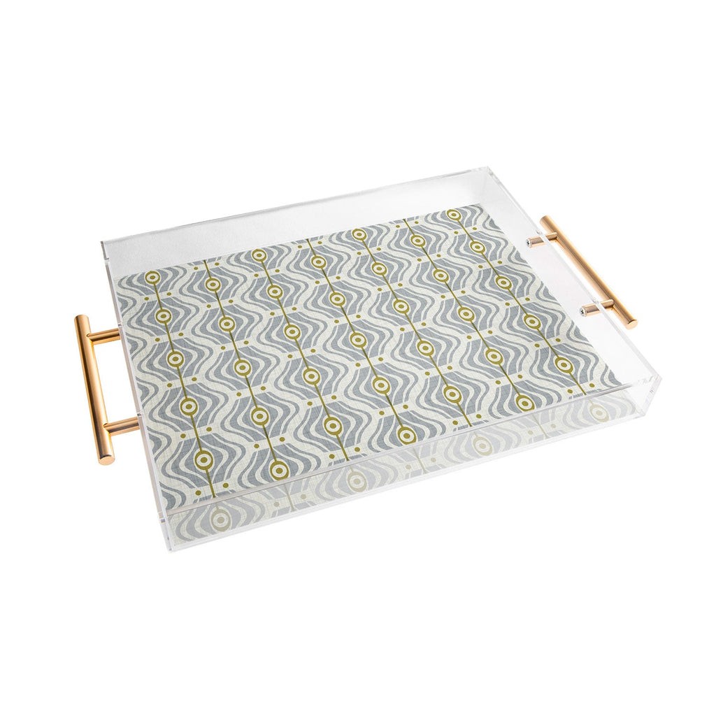 Heather Dutton Bungalow Grey Acrylic Tray