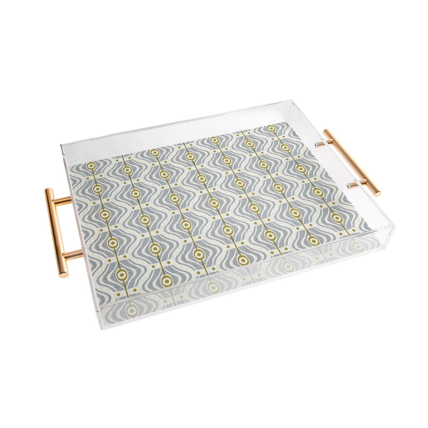 Heather Dutton Bungalow Grey Acrylic Tray