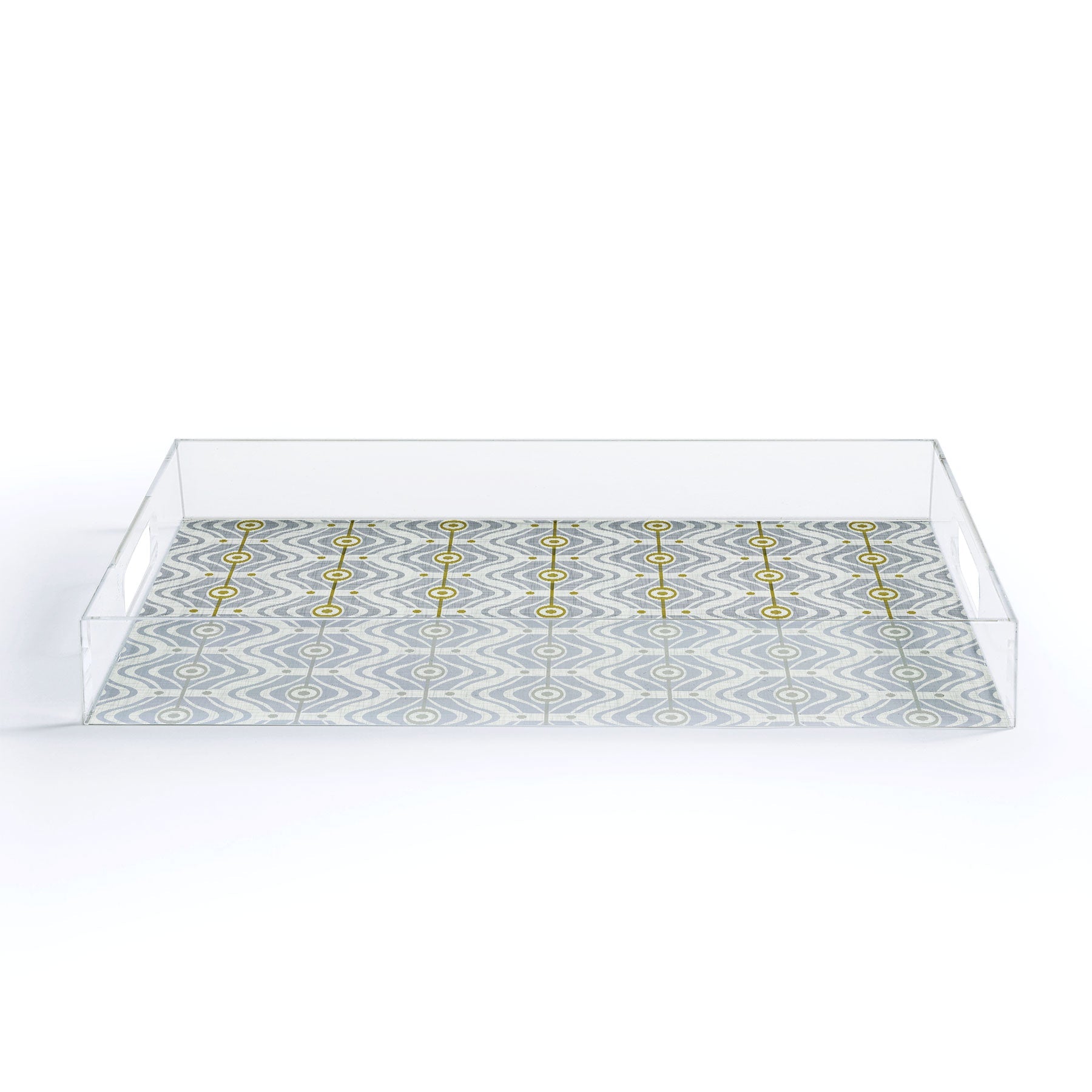 Heather Dutton Bungalow Grey Acrylic Tray