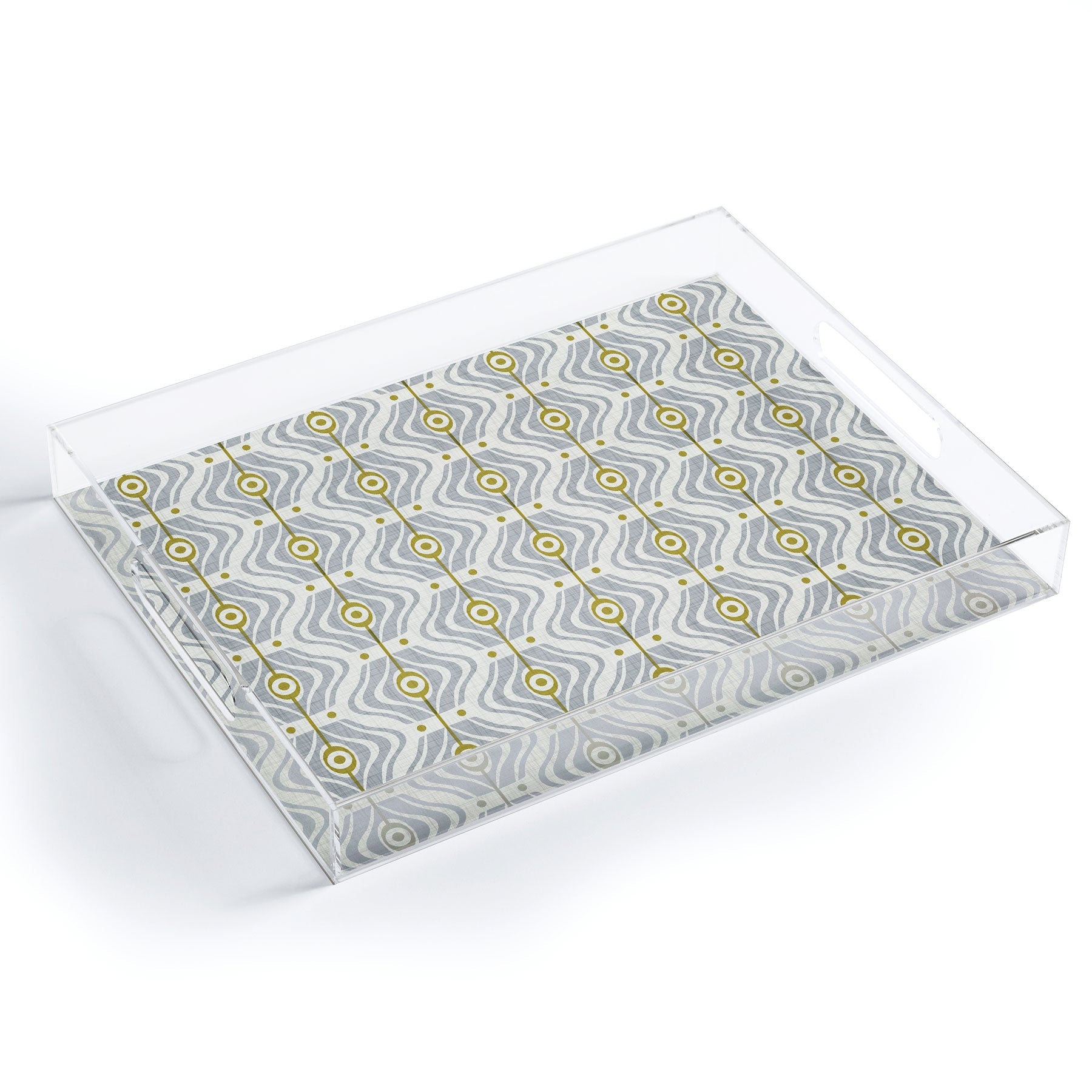 Heather Dutton Bungalow Grey Acrylic Tray