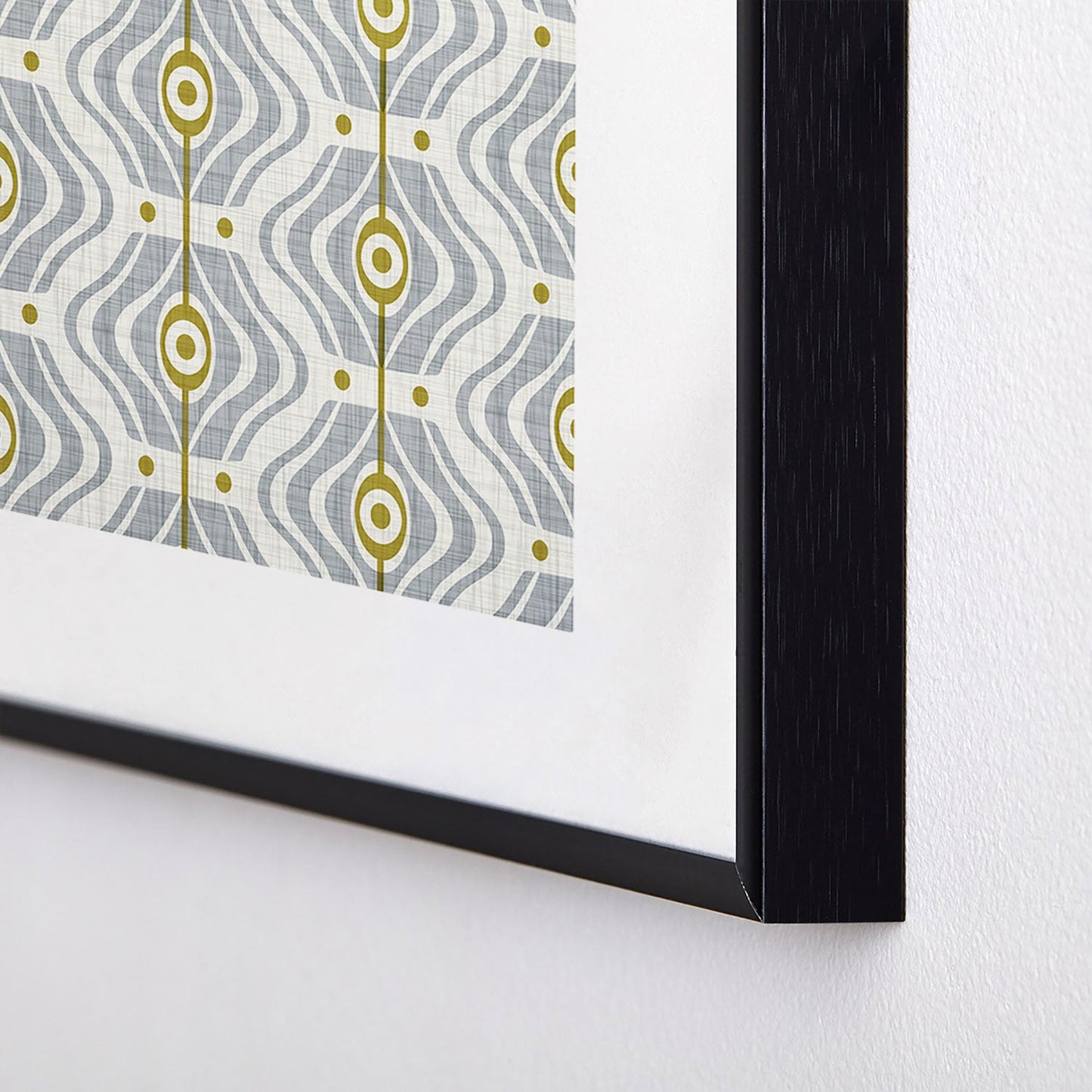 Heather Dutton Bungalow Grey Metal Framed Art Print