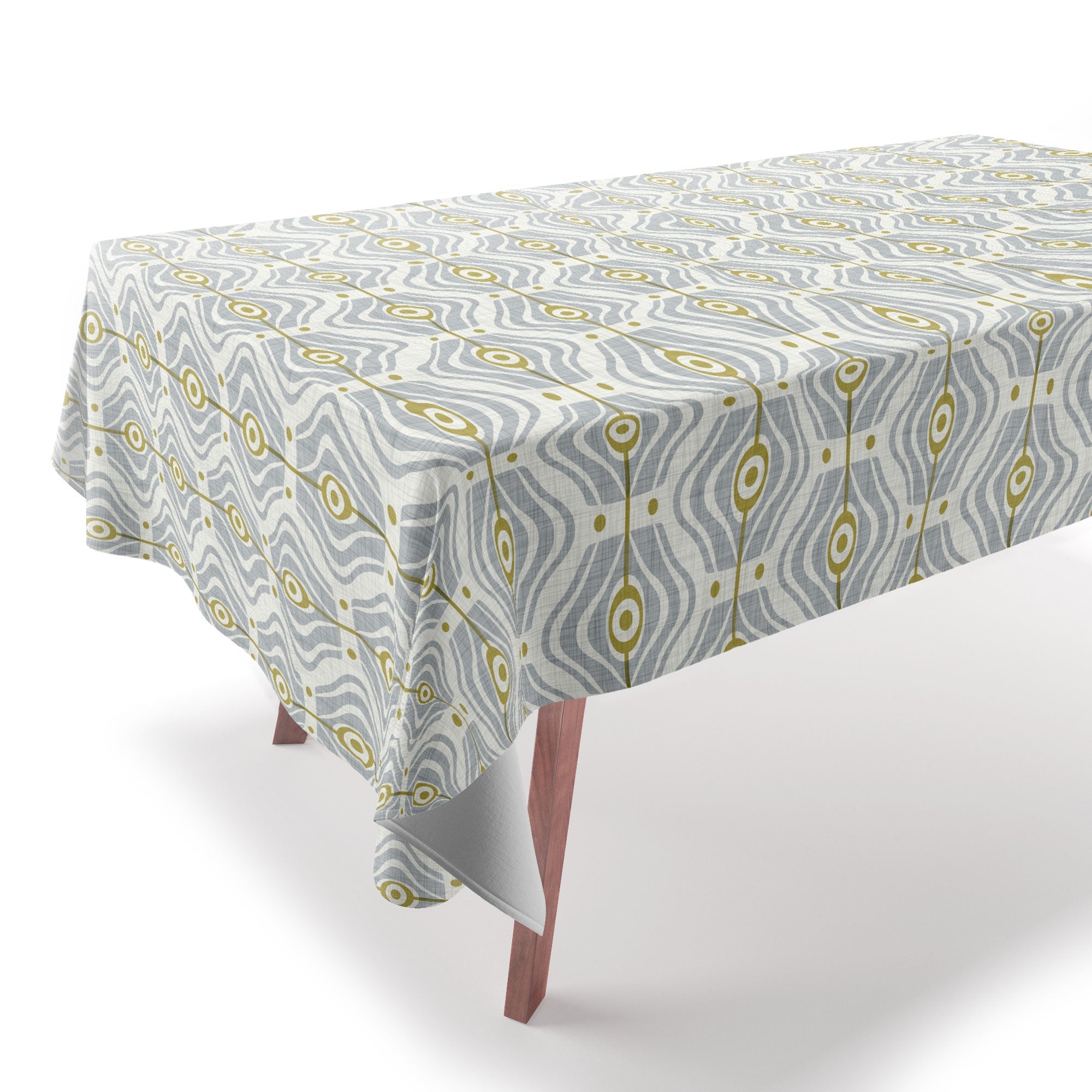 Heather Dutton Bungalow Grey Tablecloth
