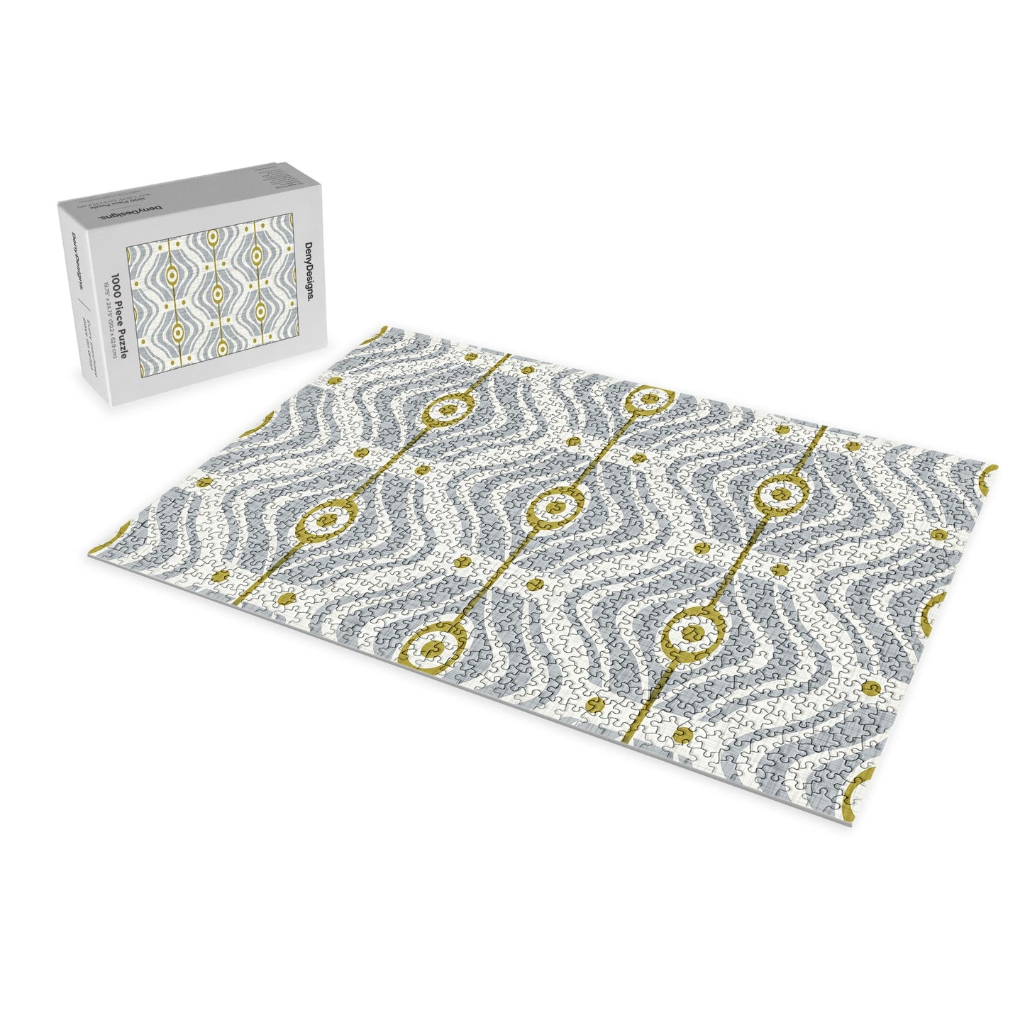 Heather Dutton Bungalow Grey Puzzle