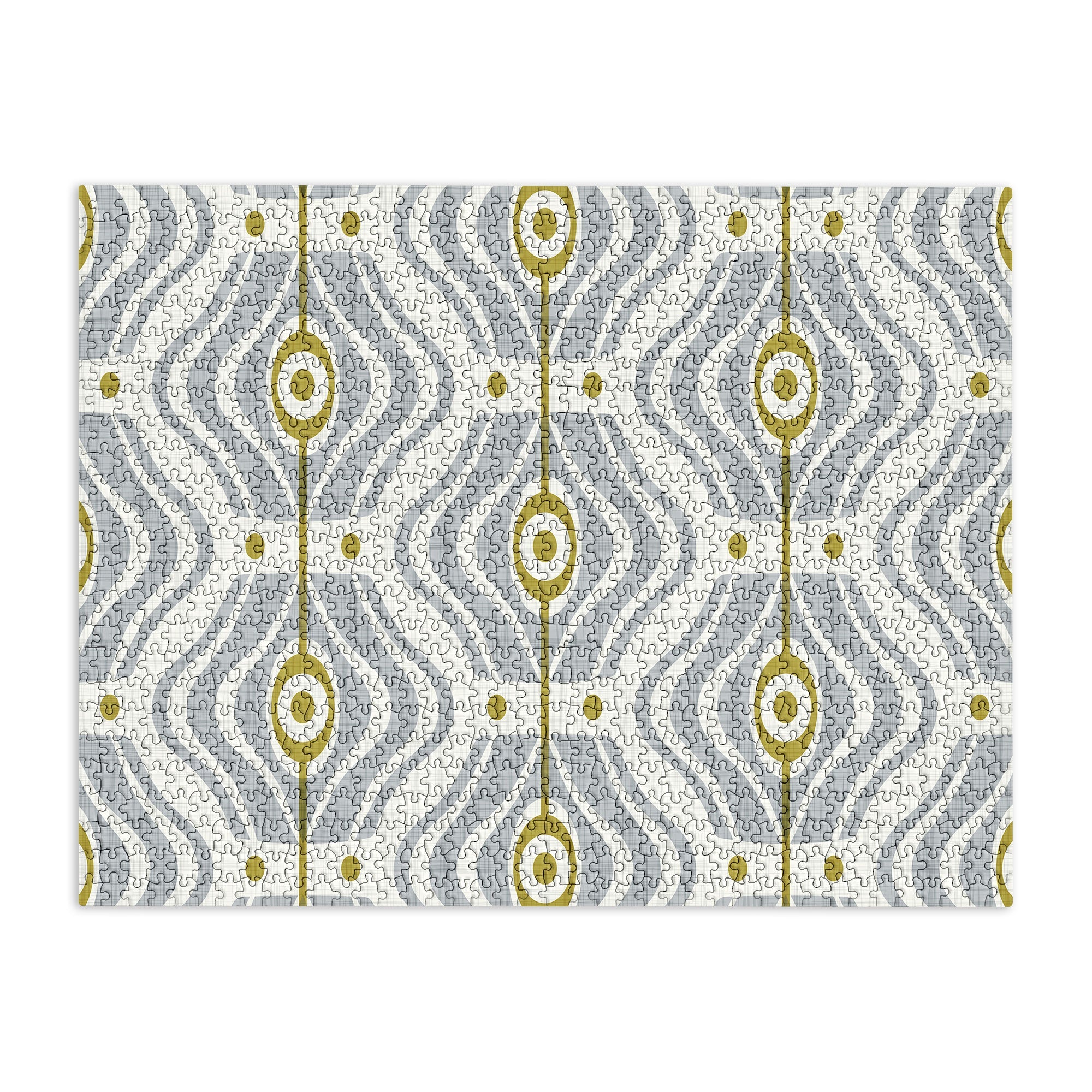 Heather Dutton Bungalow Grey Puzzle
