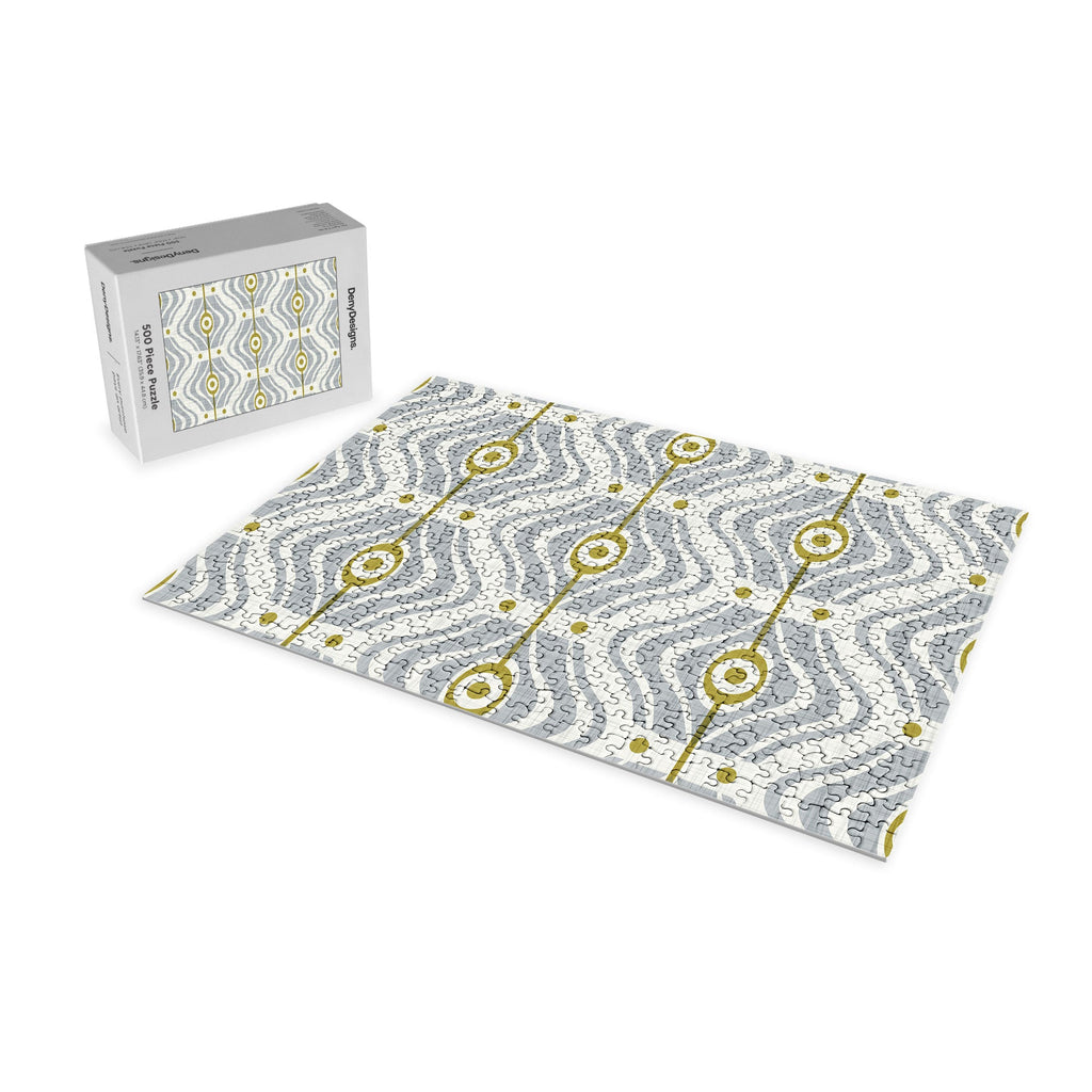 Heather Dutton Bungalow Grey Puzzle