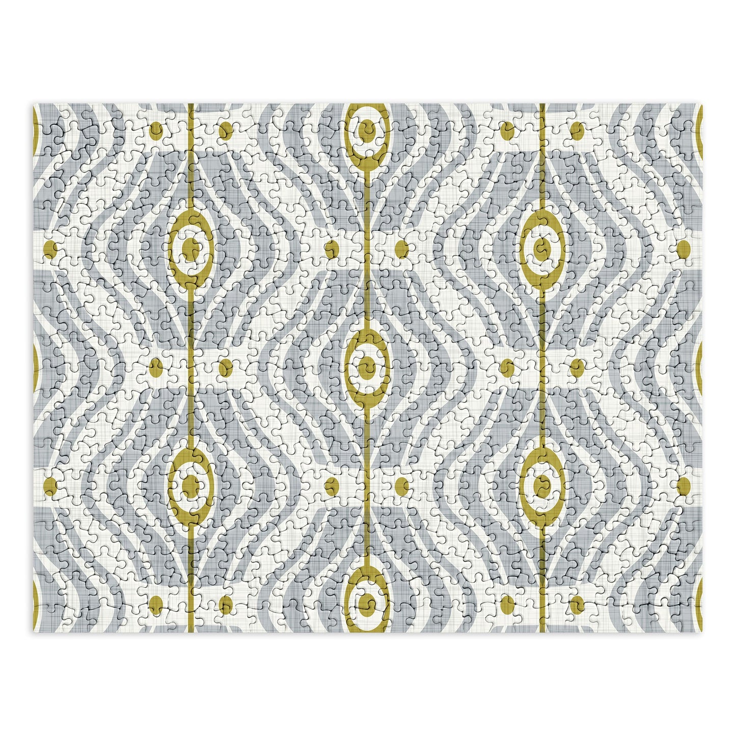 Heather Dutton Bungalow Grey Puzzle
