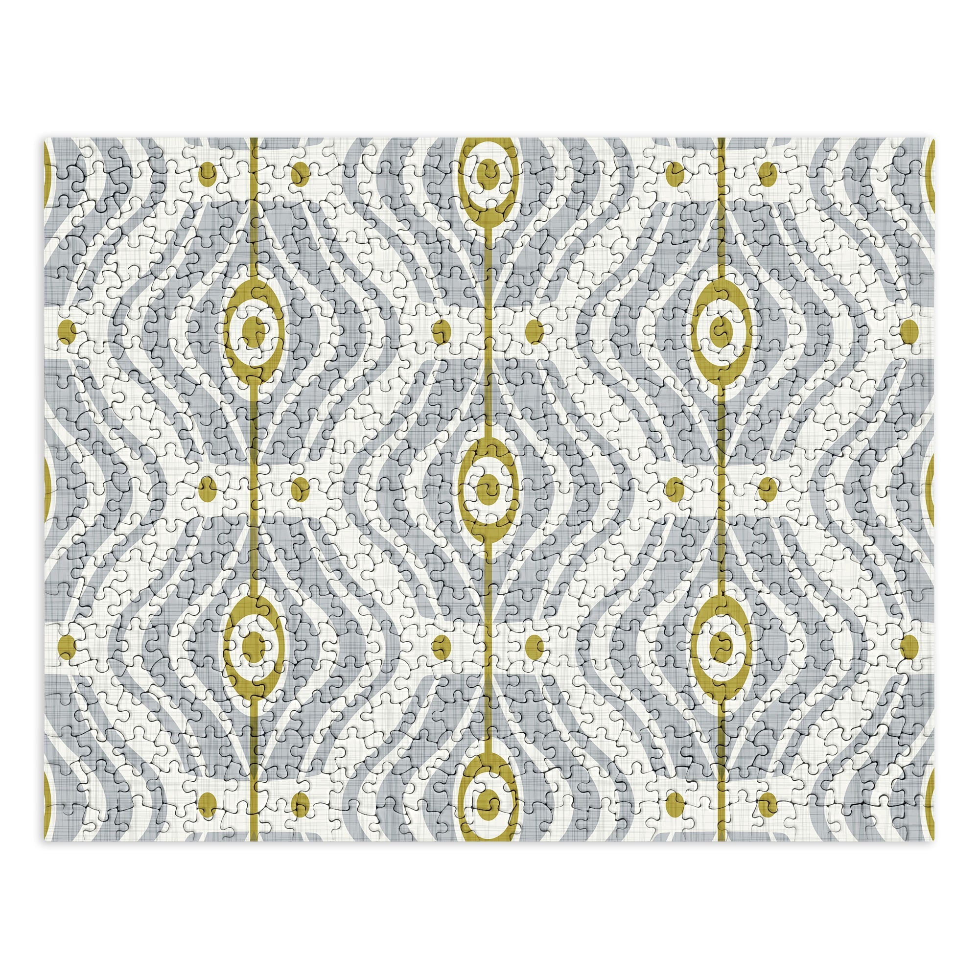Heather Dutton Bungalow Grey Puzzle