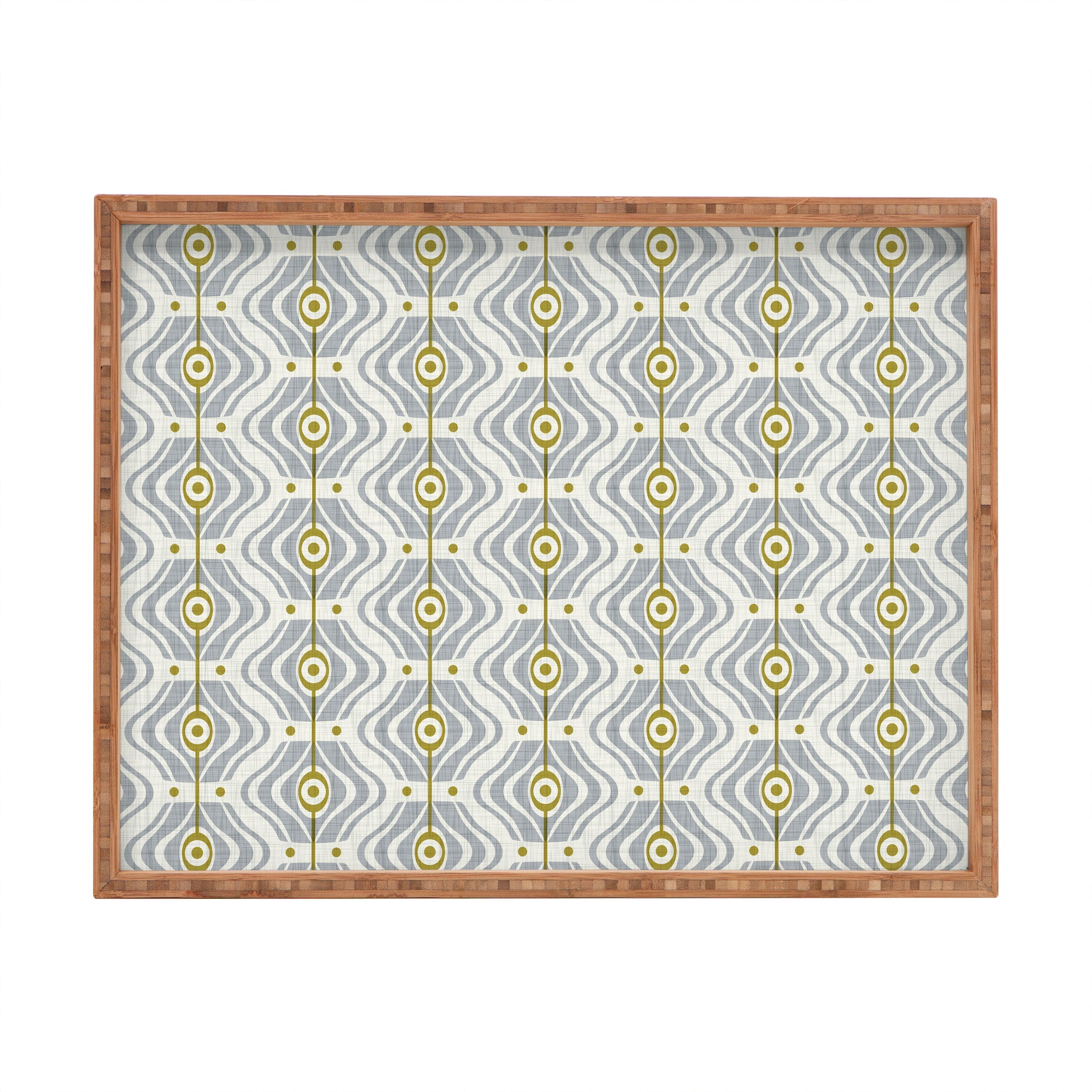 Heather Dutton Bungalow Grey Rectangular Tray