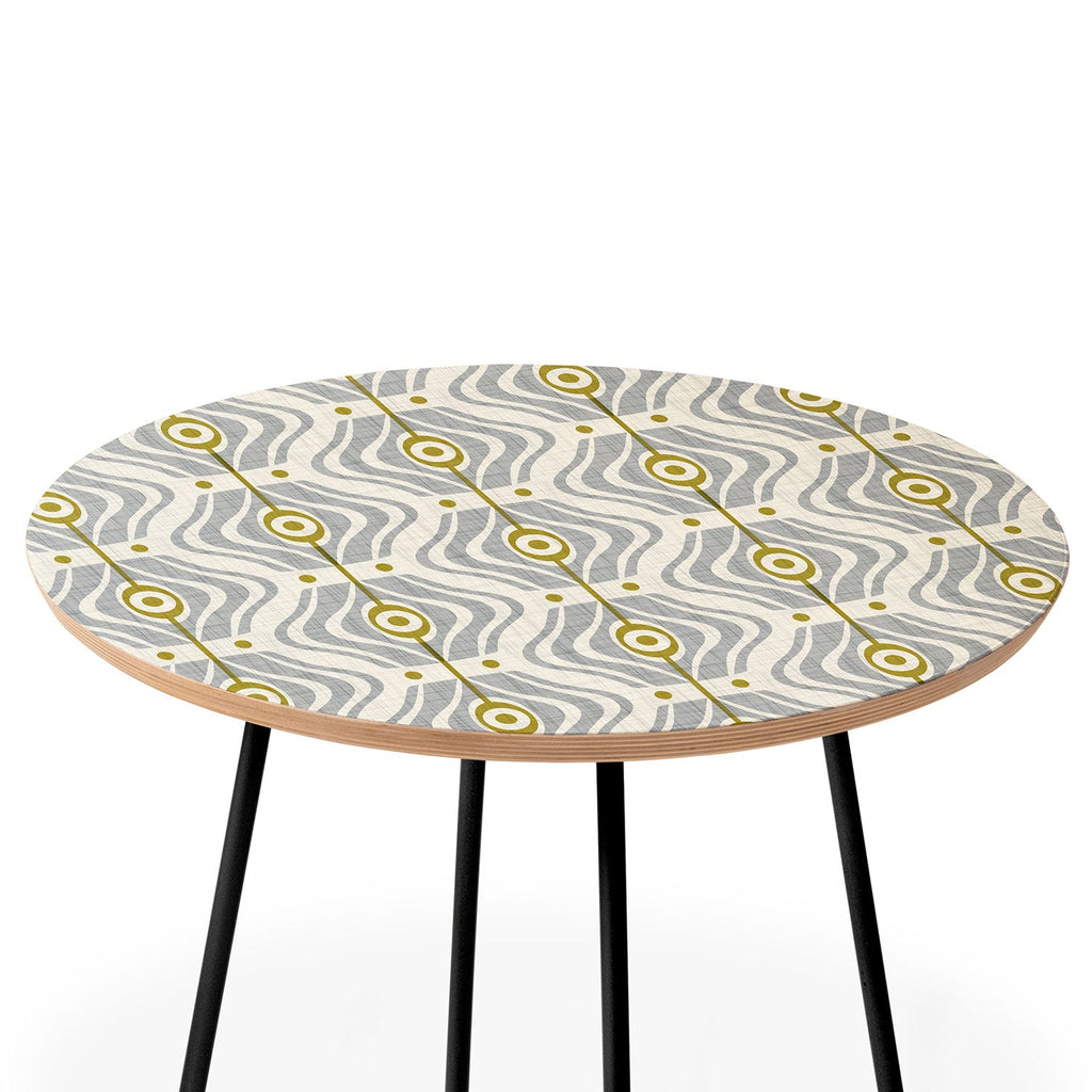Heather Dutton Bungalow Grey Round Side Table