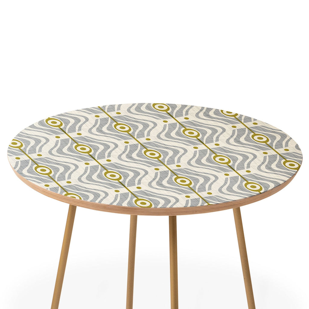 Heather Dutton Bungalow Grey Round Side Table