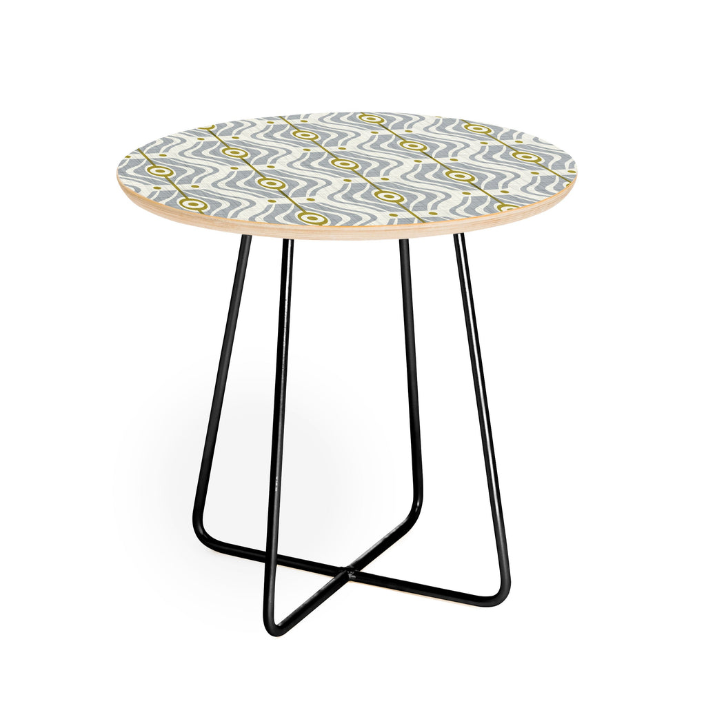 Heather Dutton Bungalow Grey Round Side Table