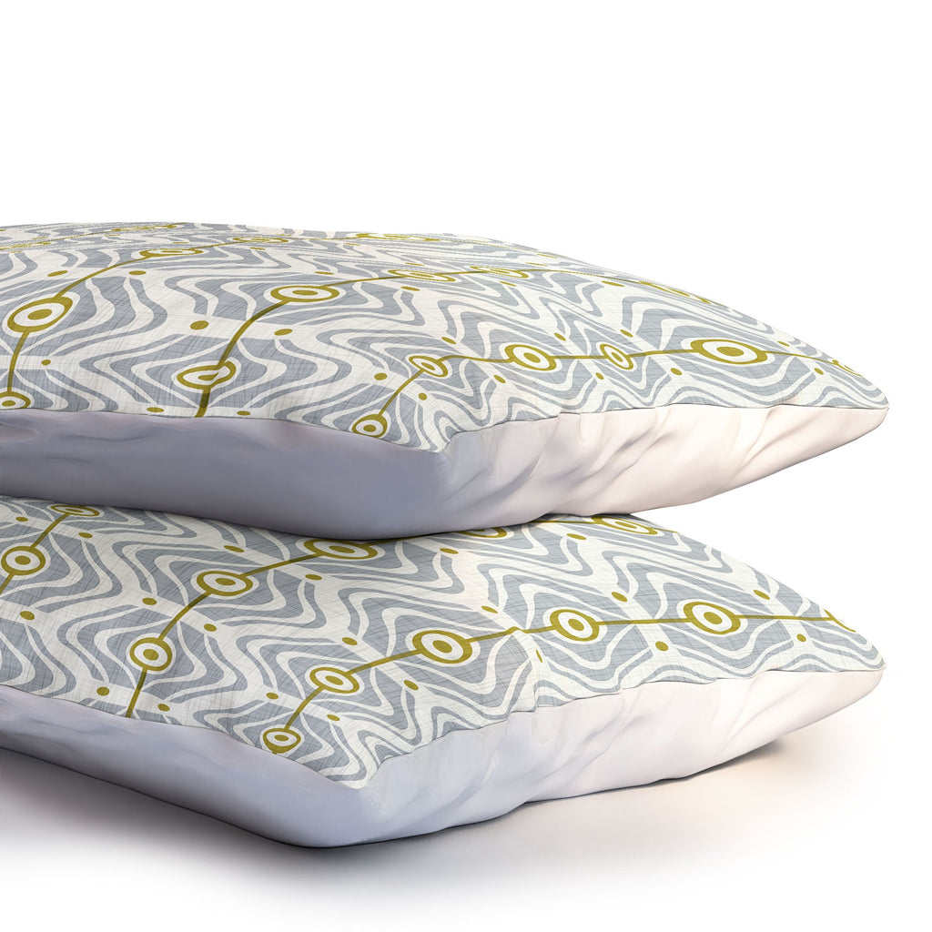 Heather Dutton Bungalow Grey Pillow Shams