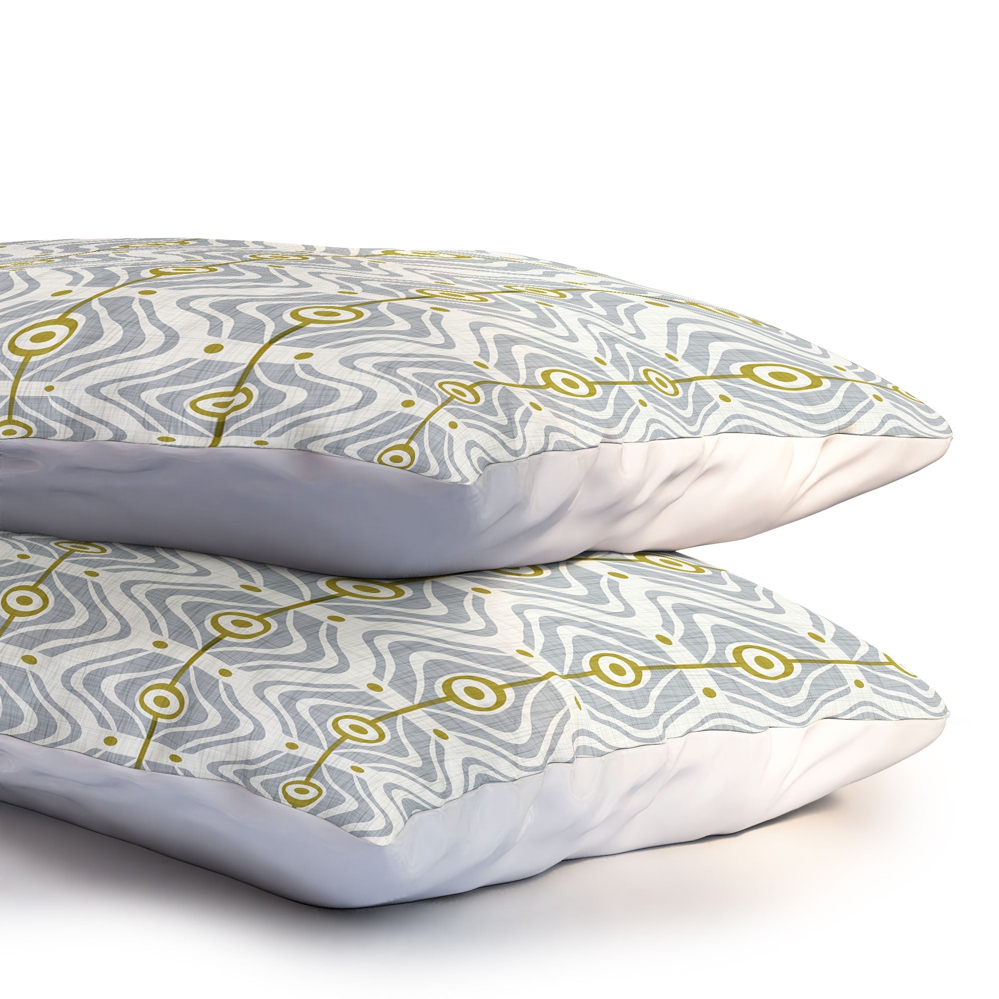 Heather Dutton Bungalow Grey Pillow Shams