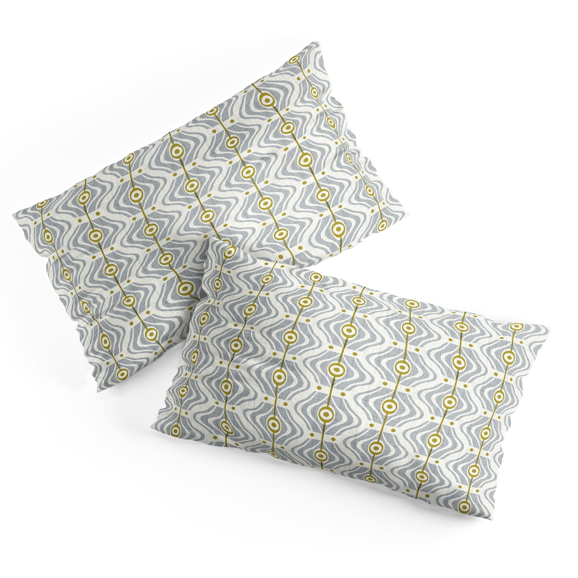 Heather Dutton Bungalow Grey Pillow Shams