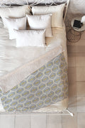 Heather Dutton Bungalow Grey Fleece Throw Blanket