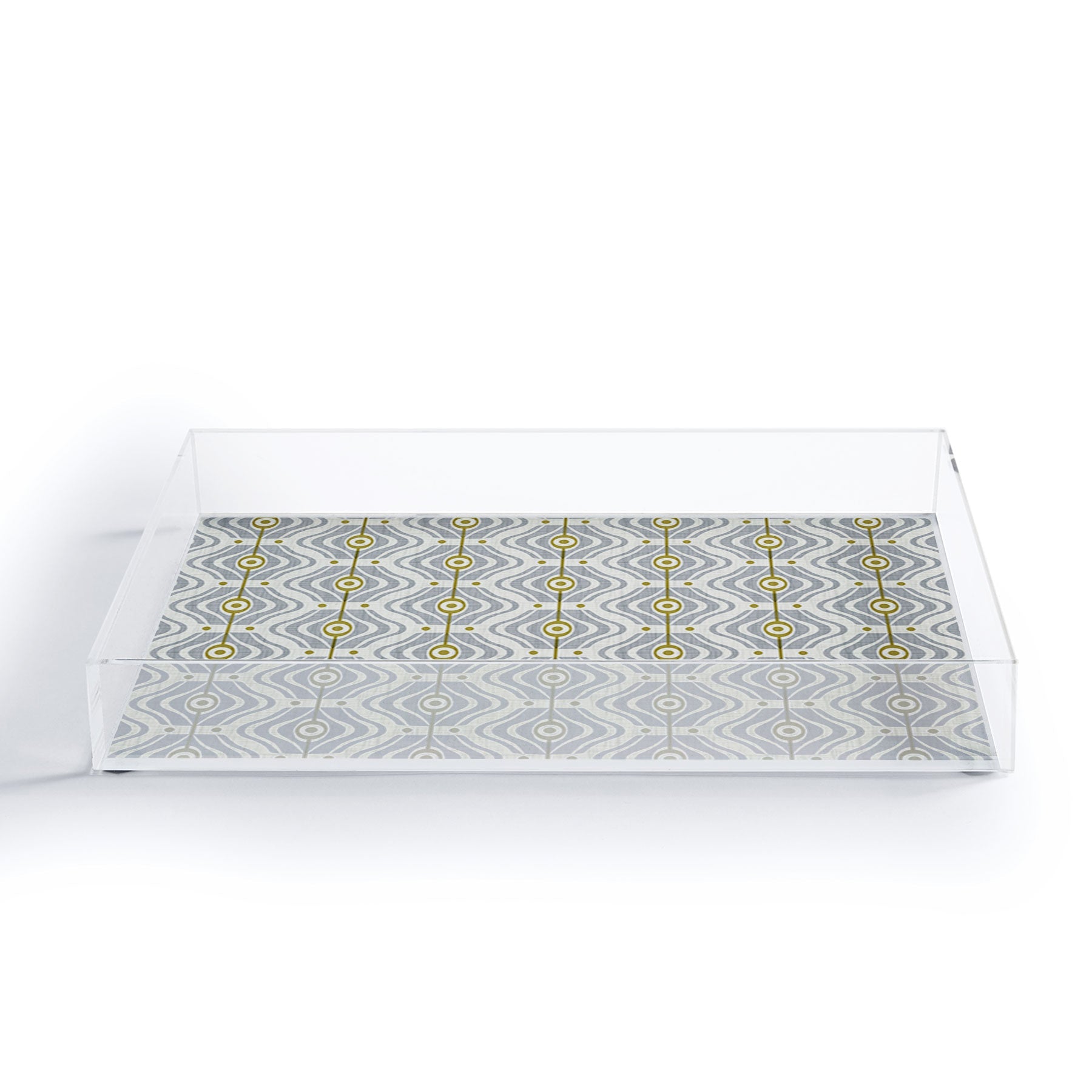 Heather Dutton Bungalow Grey Acrylic Tray