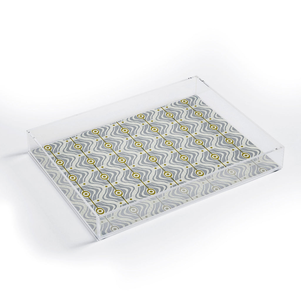 Heather Dutton Bungalow Grey Acrylic Tray