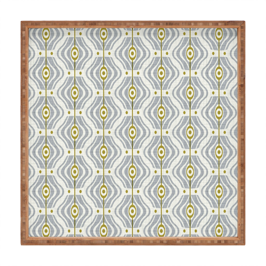 Heather Dutton Bungalow Grey Square Tray