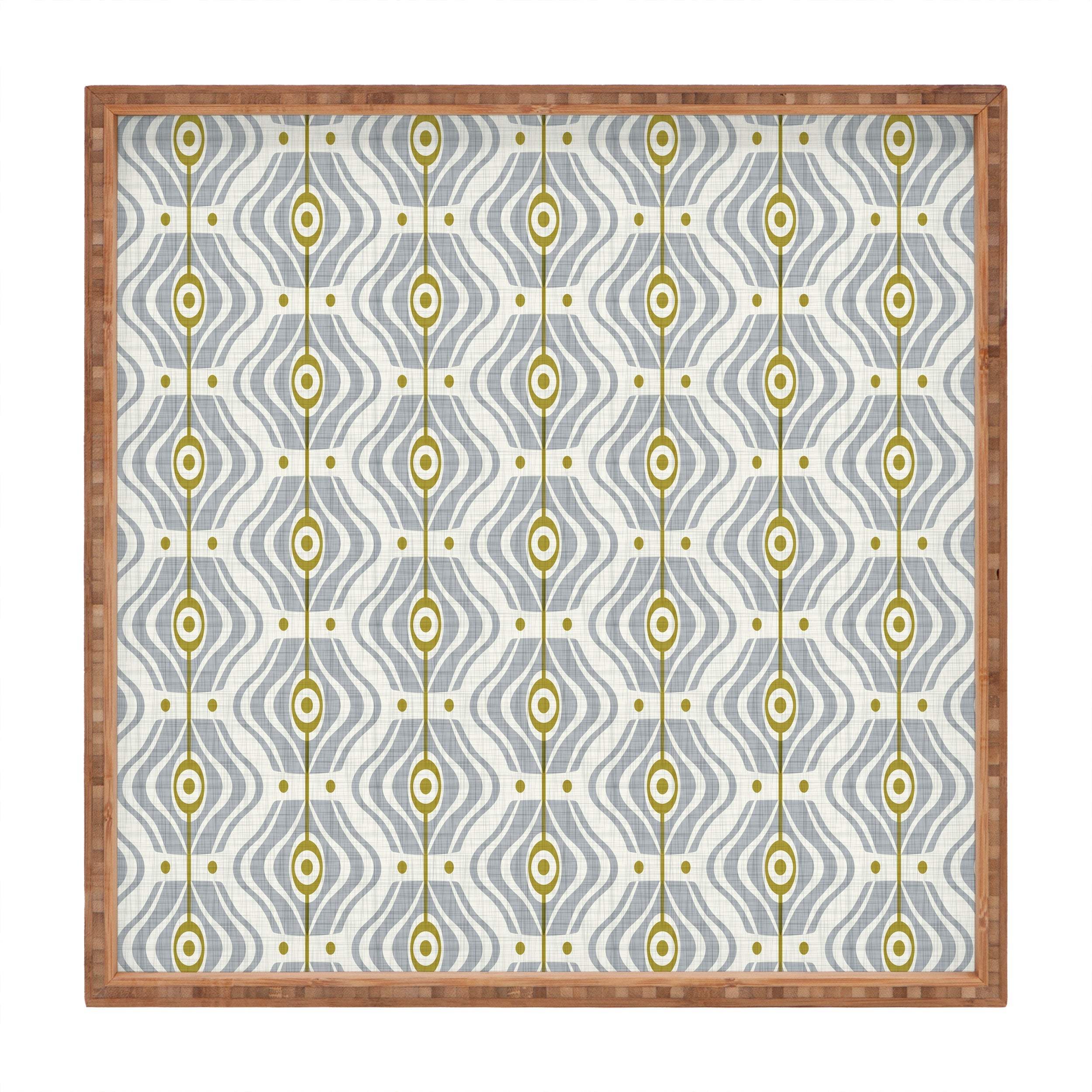 Heather Dutton Bungalow Grey Square Tray
