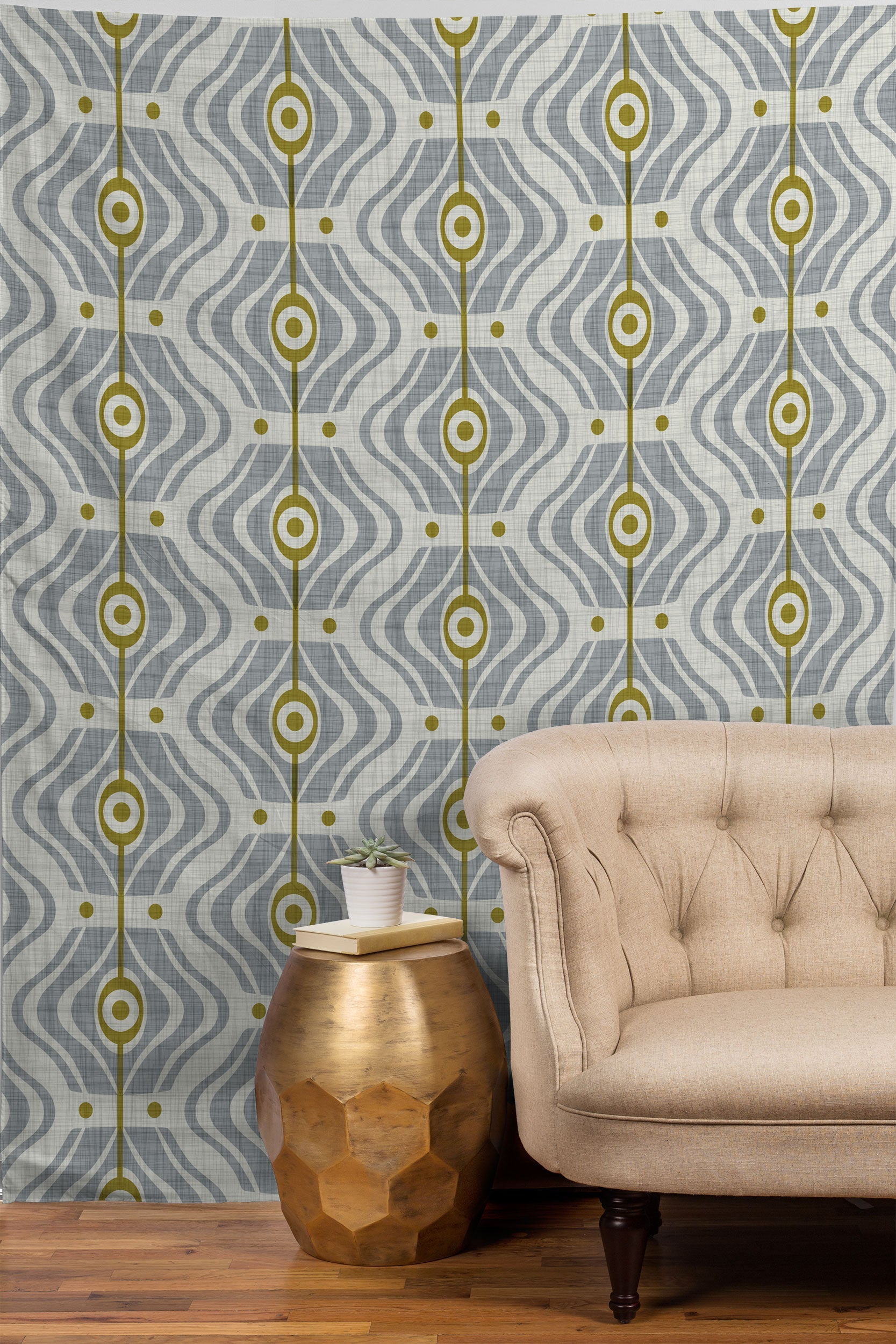 Heather Dutton Bungalow Grey Tapestry