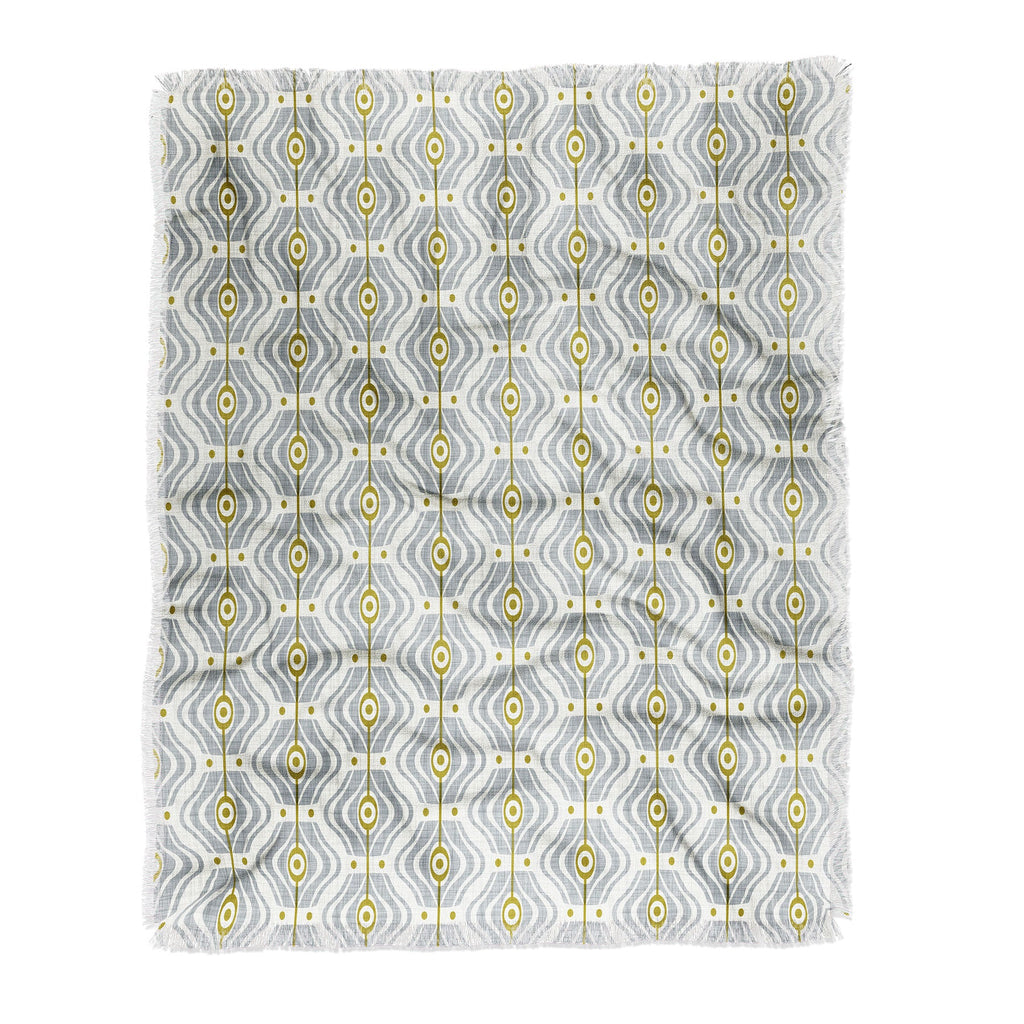 Heather Dutton Bungalow Grey Throw Blanket