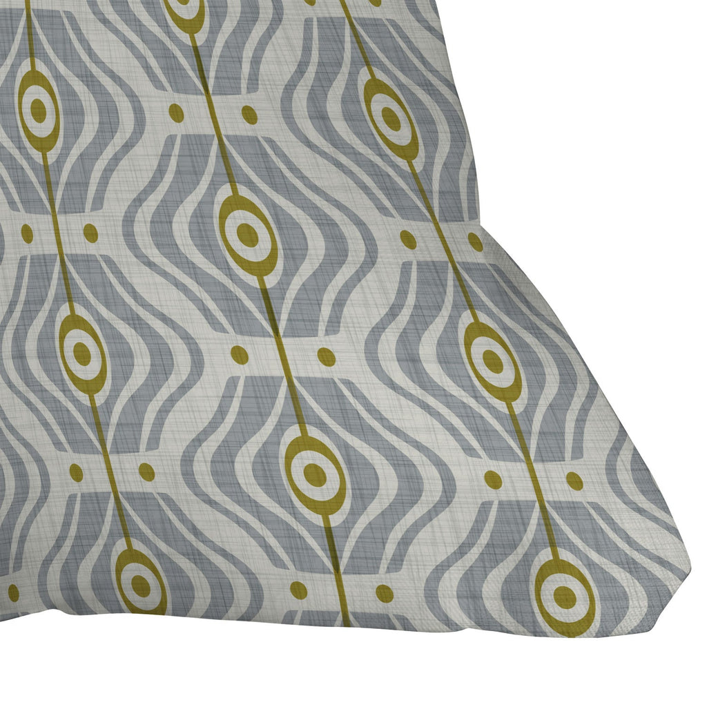 Heather Dutton Bungalow Grey Outdoor Throw Pillow