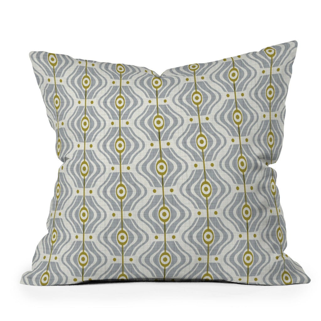Heather Dutton Bungalow Grey Outdoor Throw Pillow