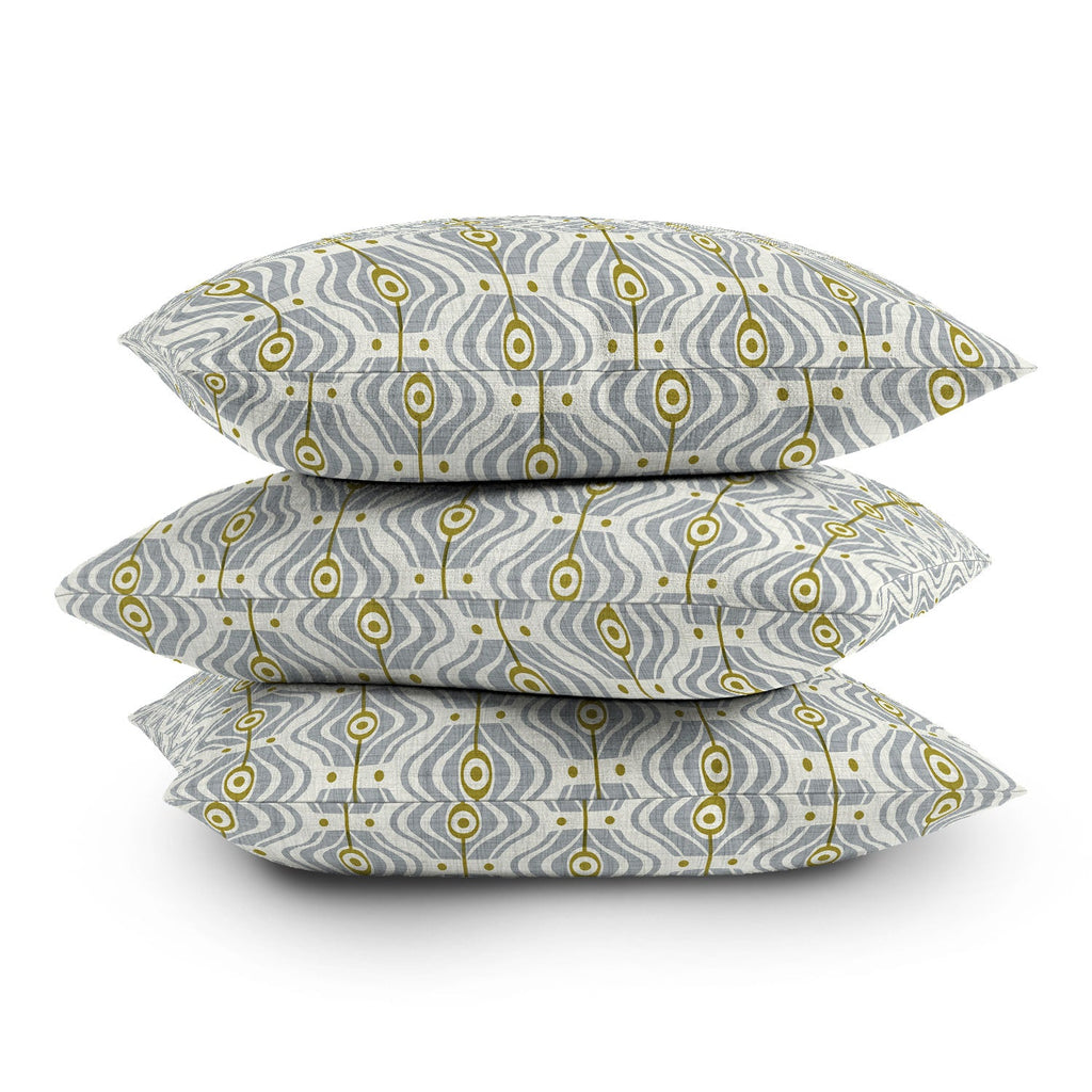Heather Dutton Bungalow Grey Outdoor Throw Pillow