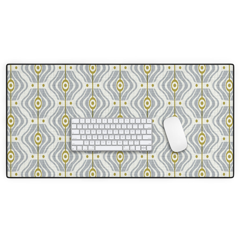 Heather Dutton Bungalow Grey Desk Mat