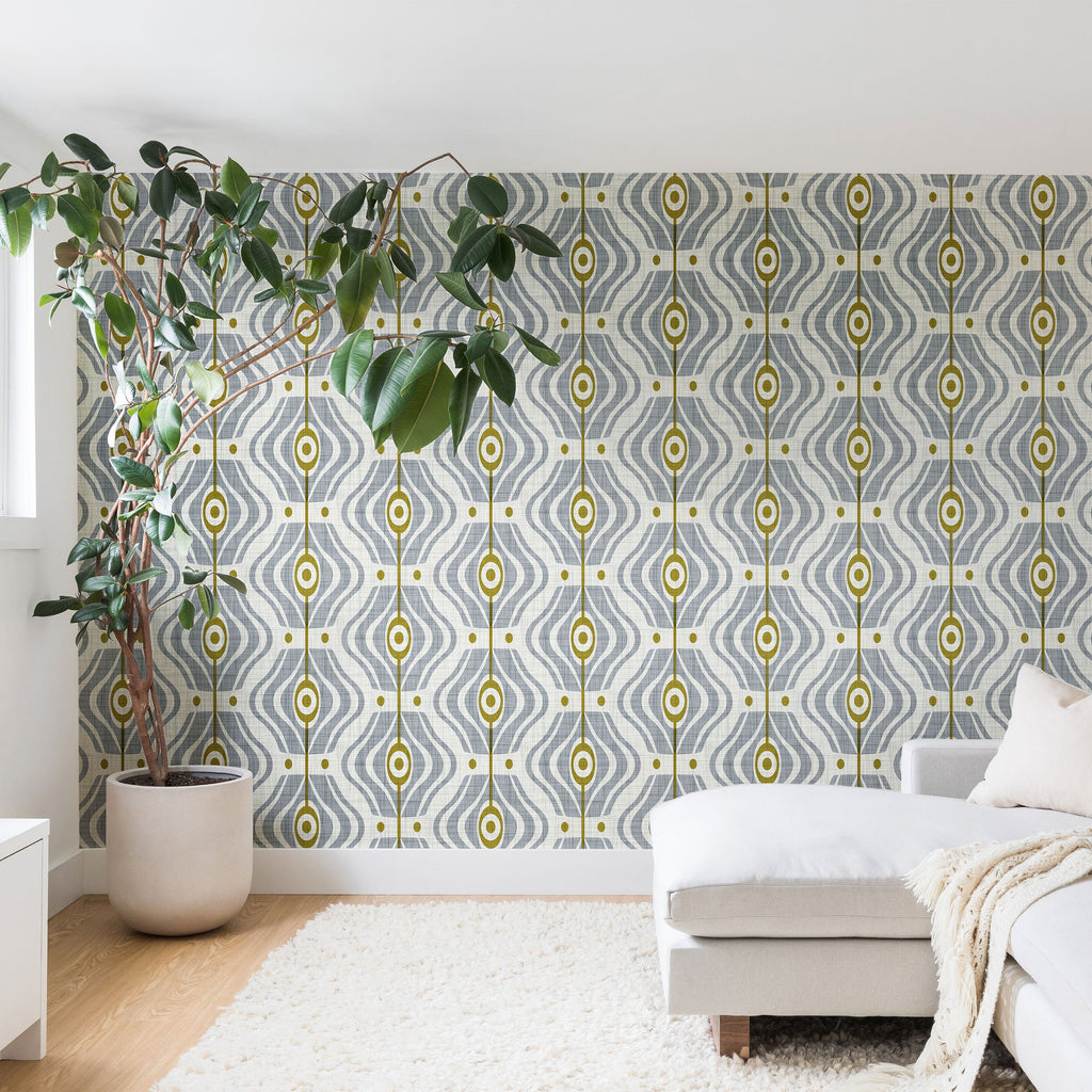Heather Dutton Bungalow Grey Wall Mural
