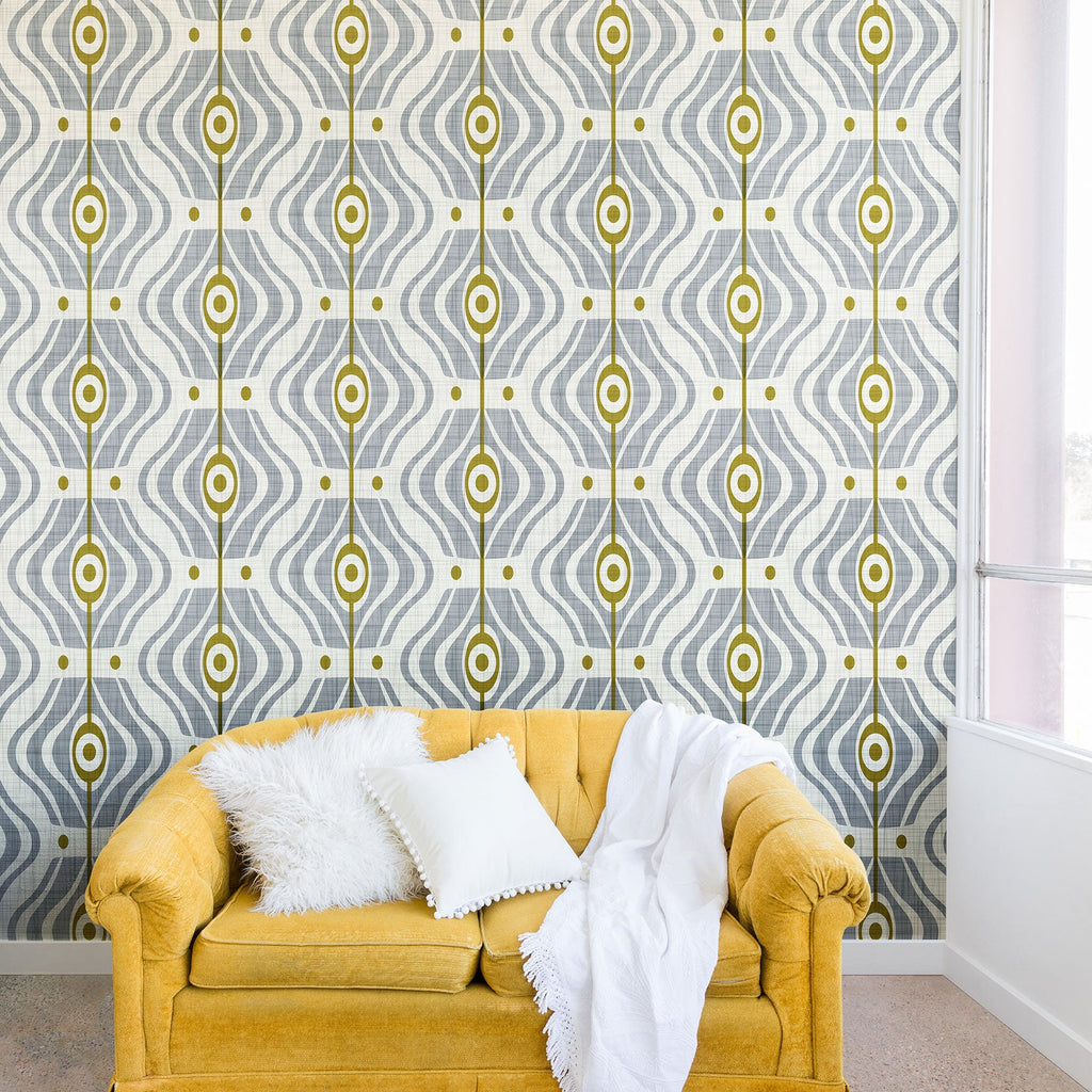 Heather Dutton Bungalow Grey Wall Mural