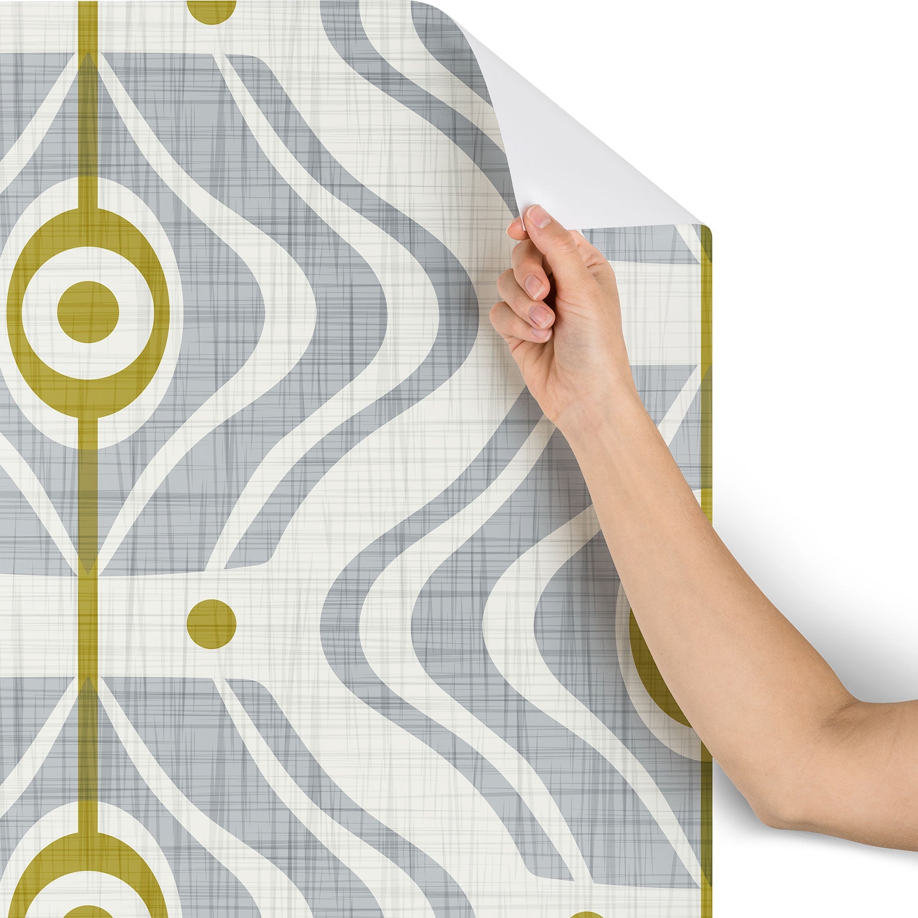 Heather Dutton Bungalow Grey Wallpaper
