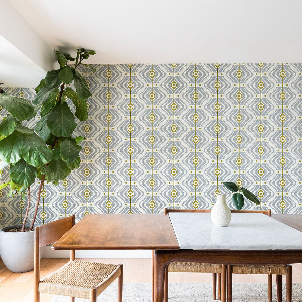 Heather Dutton Bungalow Grey Wallpaper