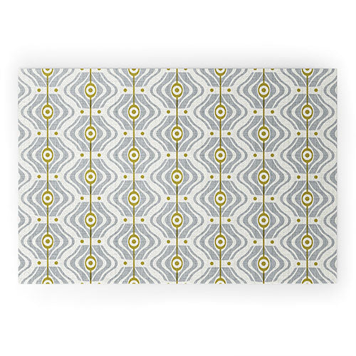 Heather Dutton Bungalow Grey Welcome Mat