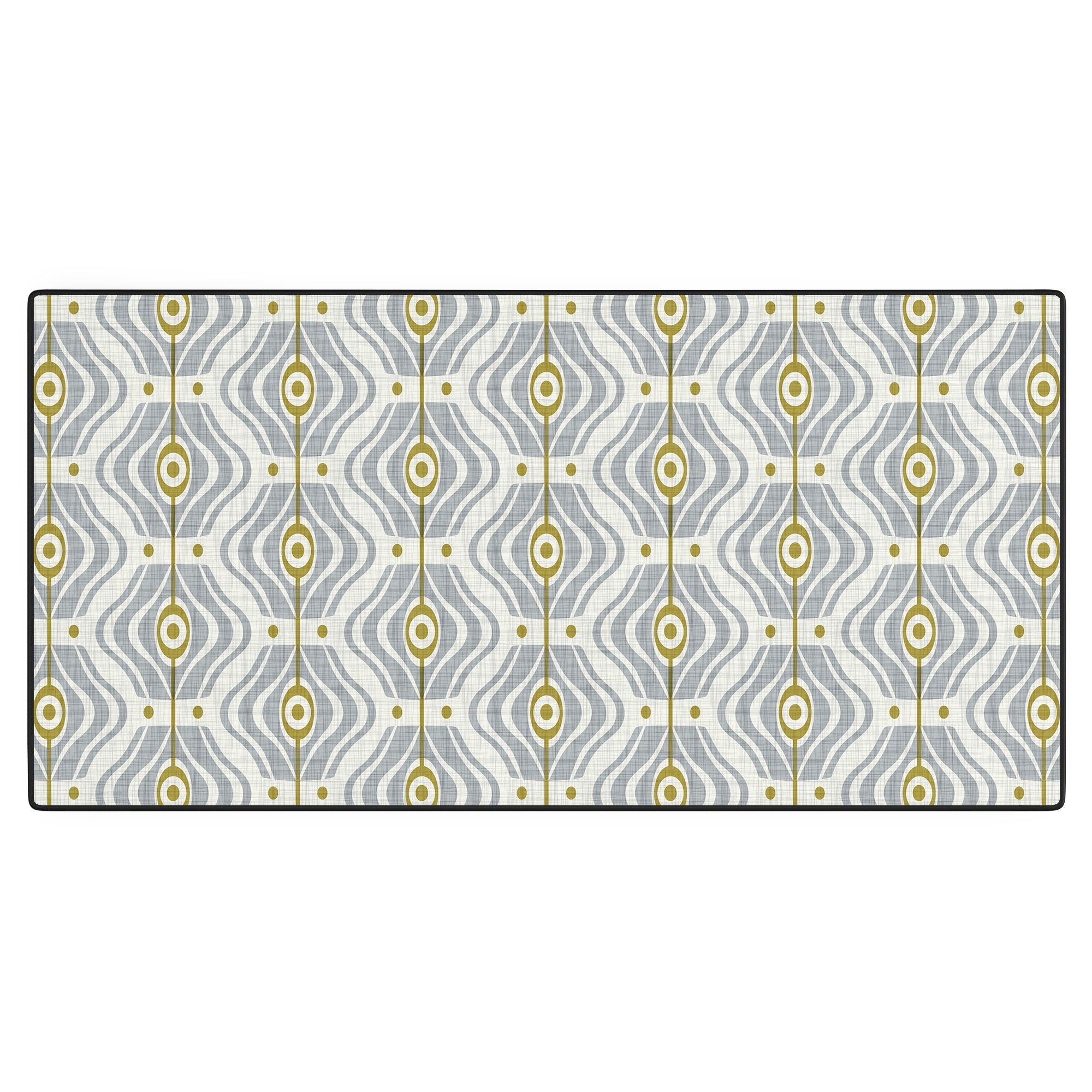 Heather Dutton Bungalow Grey Desk Mat